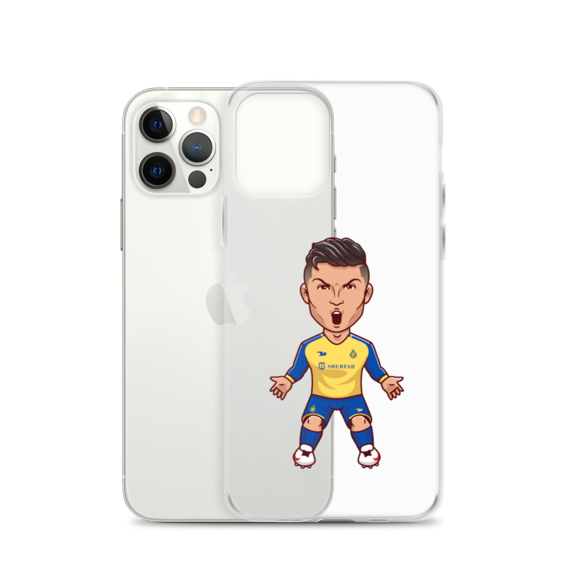 AL Nassr Ronaldo Clear Phone Case for iPhone® - The 90+ Minute
