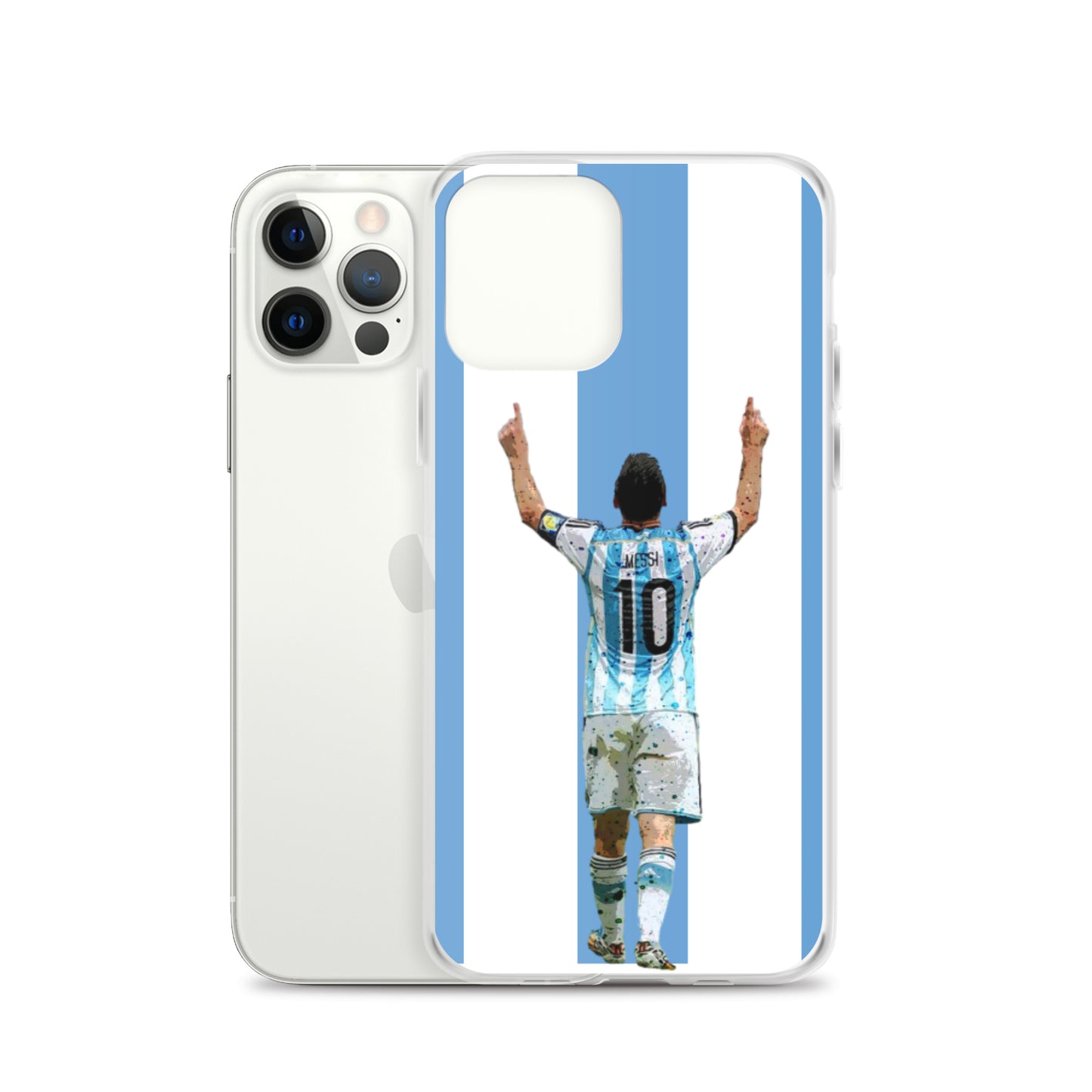 Messi Celebration Argentina Clear Case for iPhone® - The 90+ Minute
