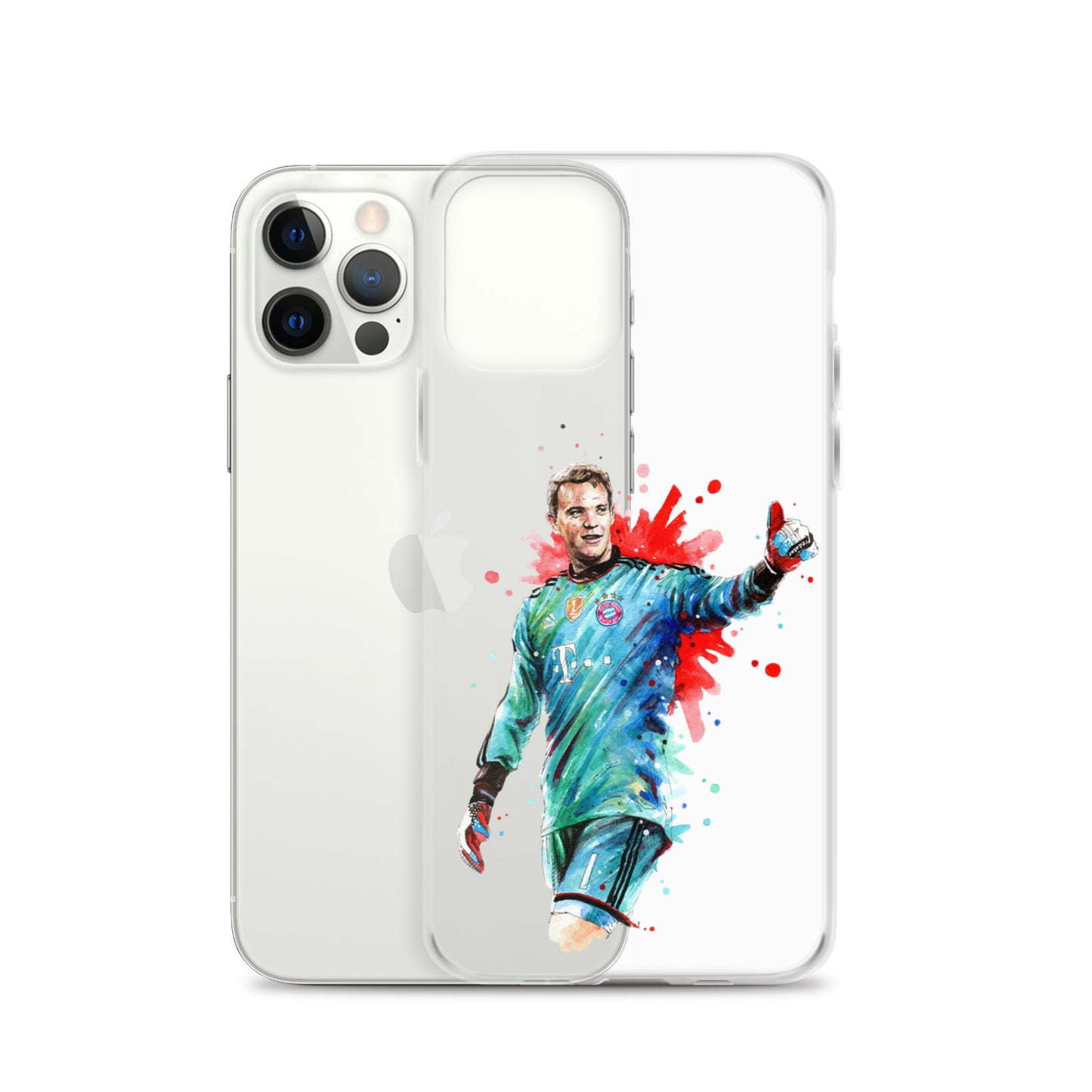 Bayern Neuer Vintage Clear Case for iPhone® - The 90+ Minute
