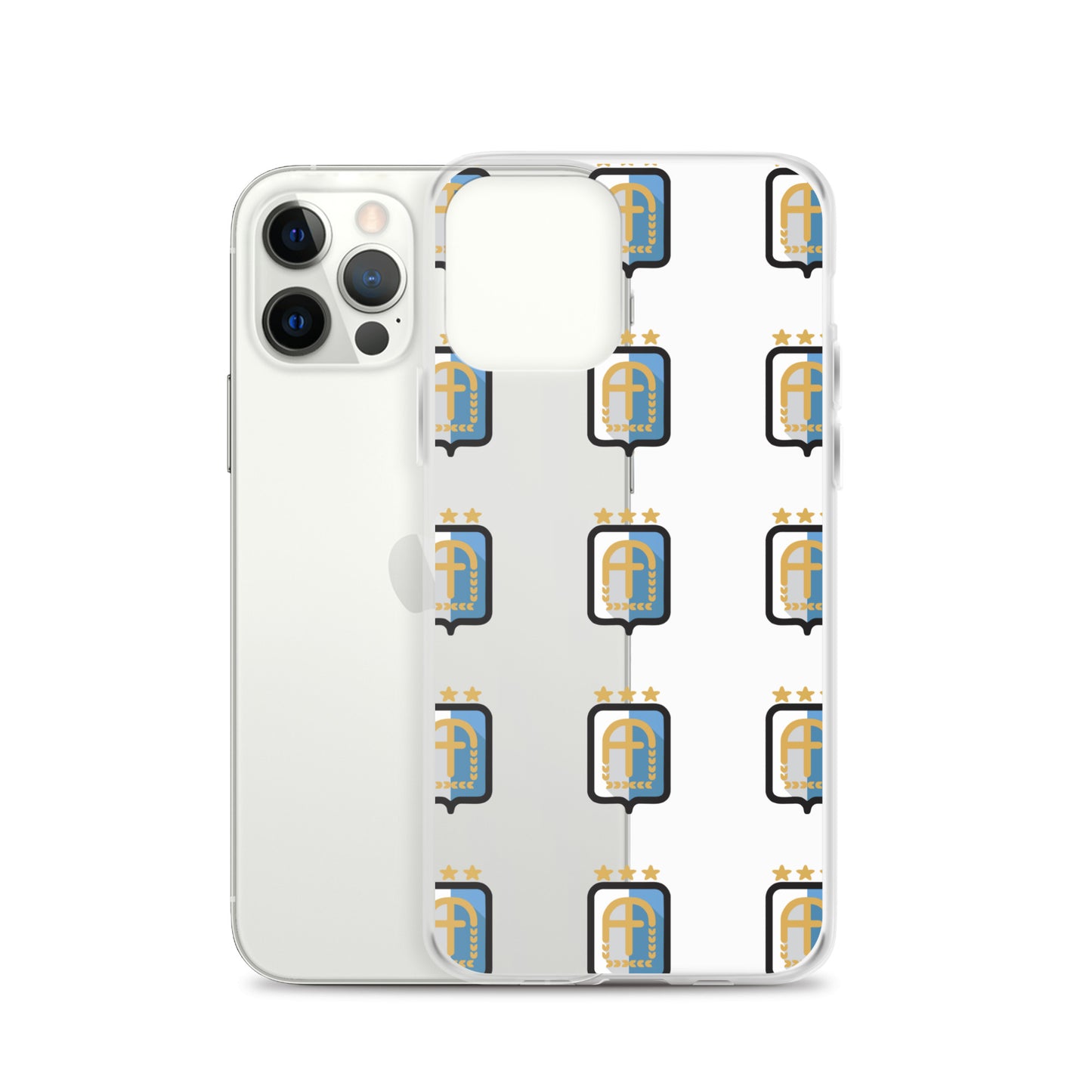 Argentina Vintage Logo 3 Stars Clear Case for iPhone®