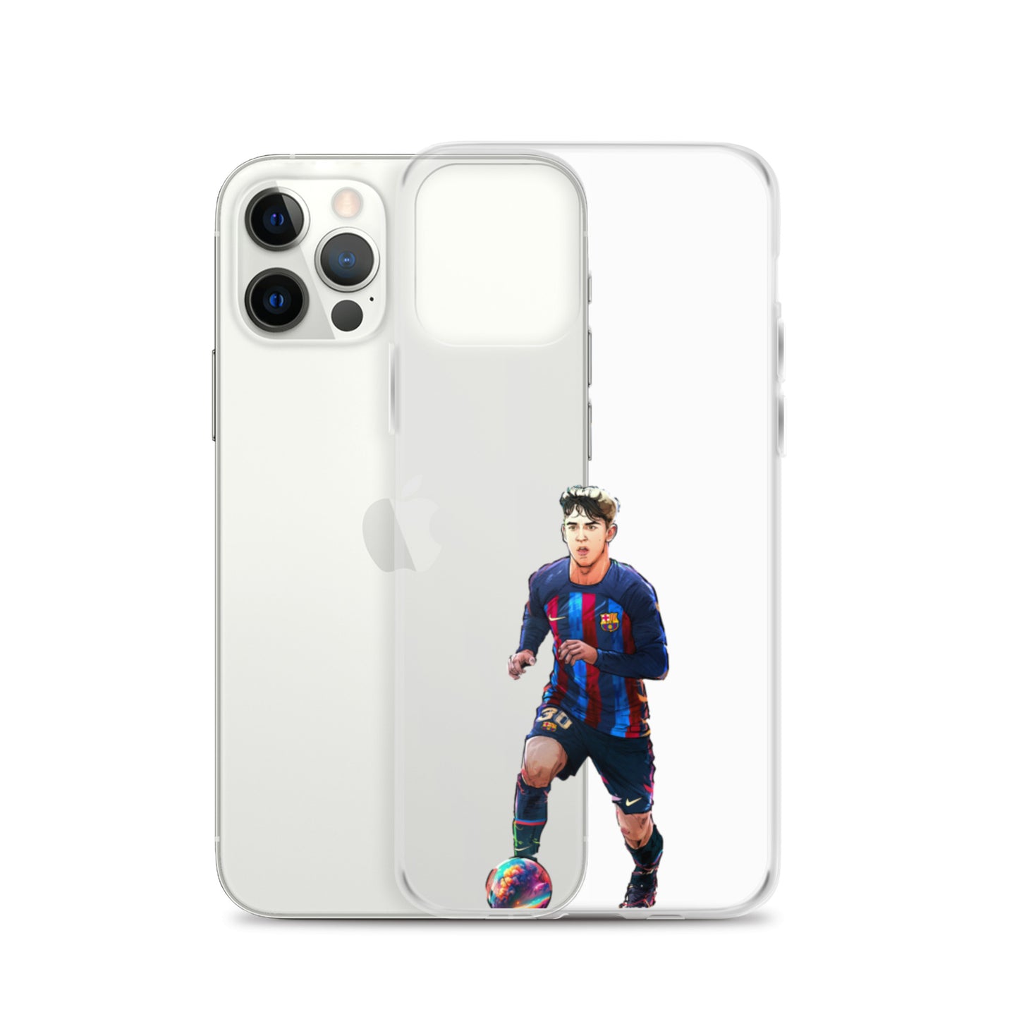 Gavi Barcelona Clear Case for iPhone®