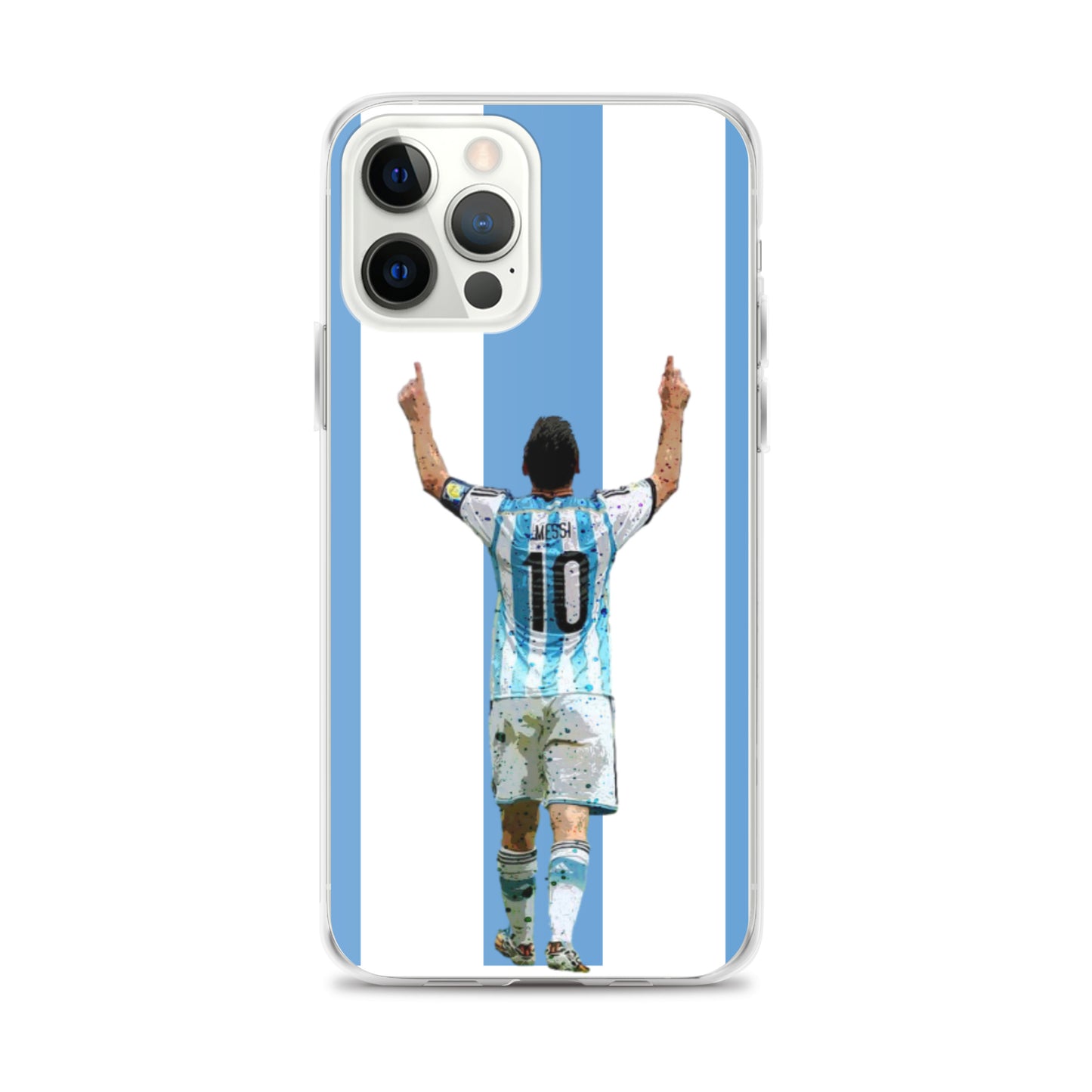 Messi Celebration Argentina Clear Case for iPhone® - The 90+ Minute