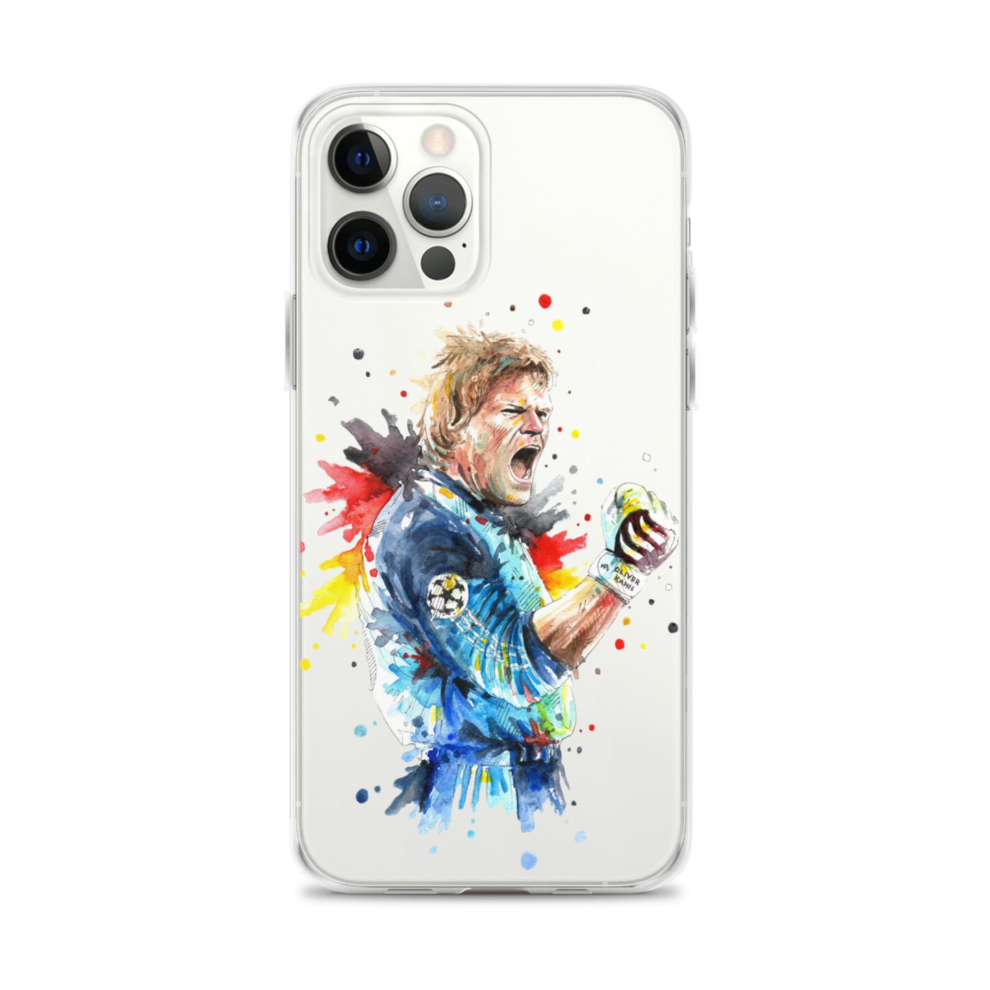 Germany Oliver Kahn Vintage Clear Case for iPhone® - The 90+ Minute