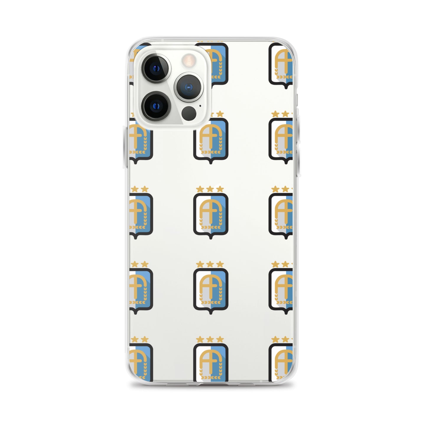 Argentina Vintage Logo 3 Stars Clear Case for iPhone®