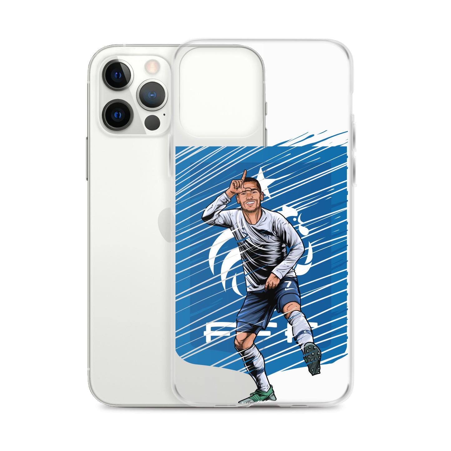 France Griezmann L Celebration Clear Case for iPhone® - The 90+ Minute