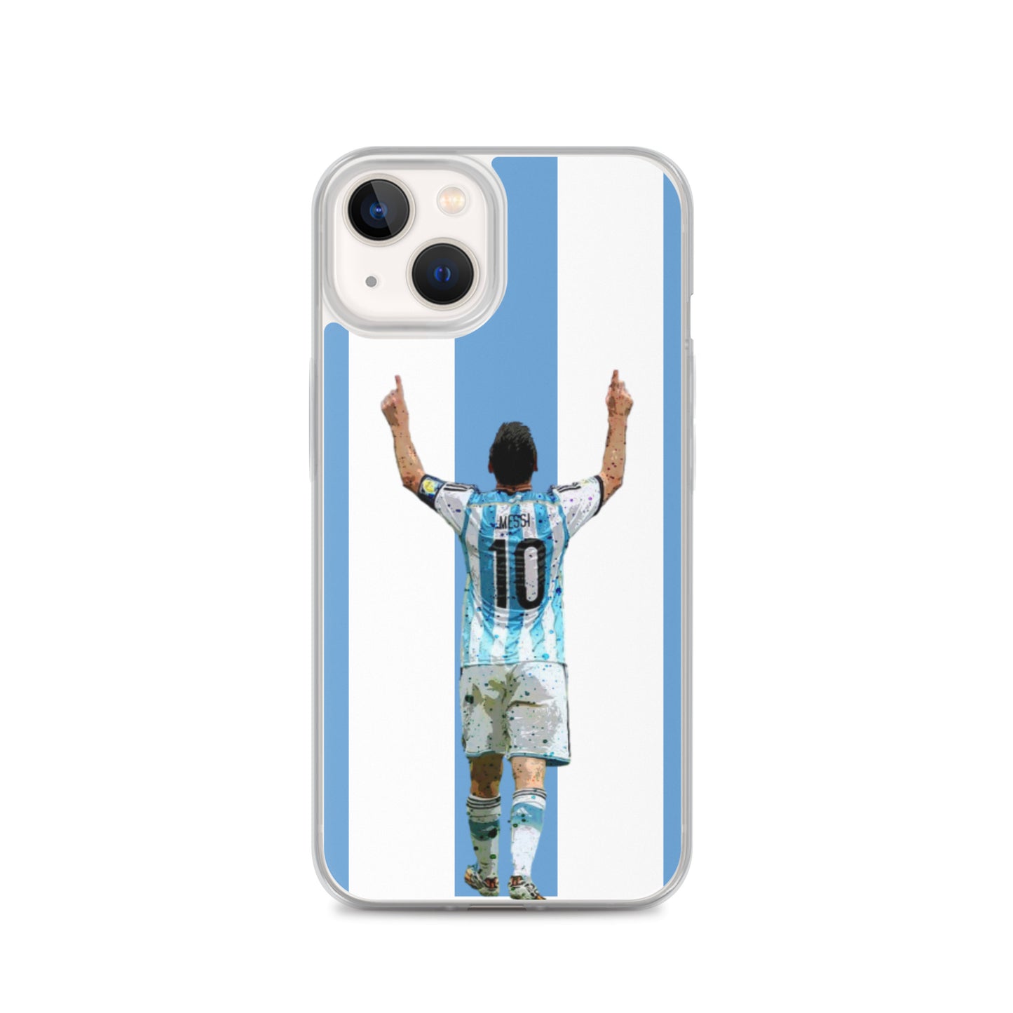 Messi Celebration Argentina Clear Case for iPhone® - The 90+ Minute