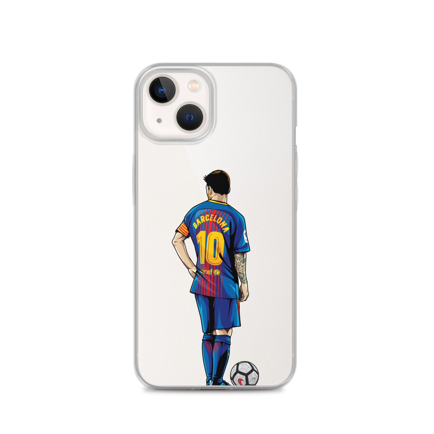 Messi's Last Game with Barcelona Clear Case for iPhone®