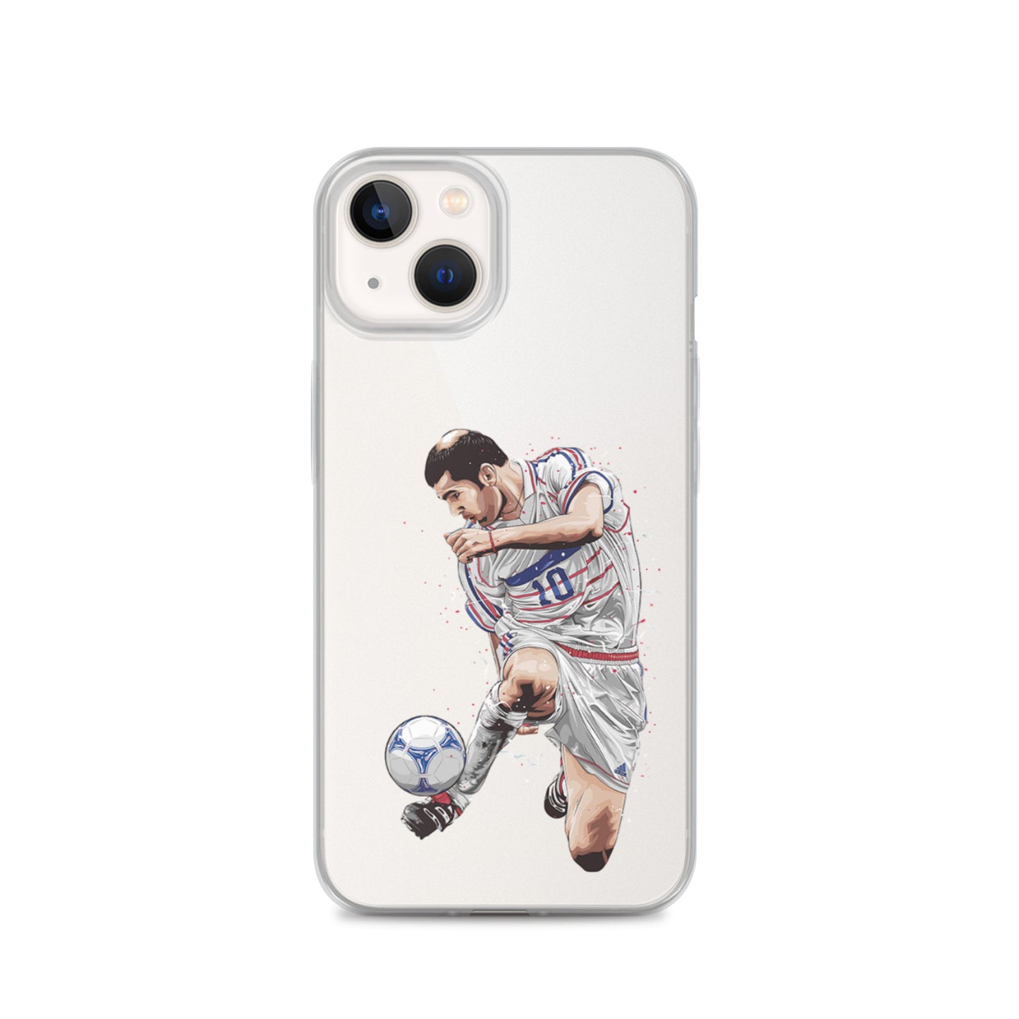 Zizou France Clear Case for iPhone®