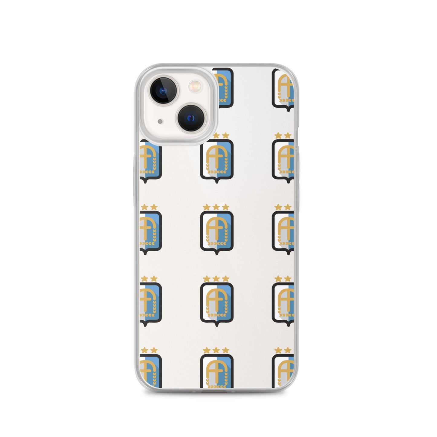 Argentina Vintage Logo 3 Stars Clear Case for iPhone®