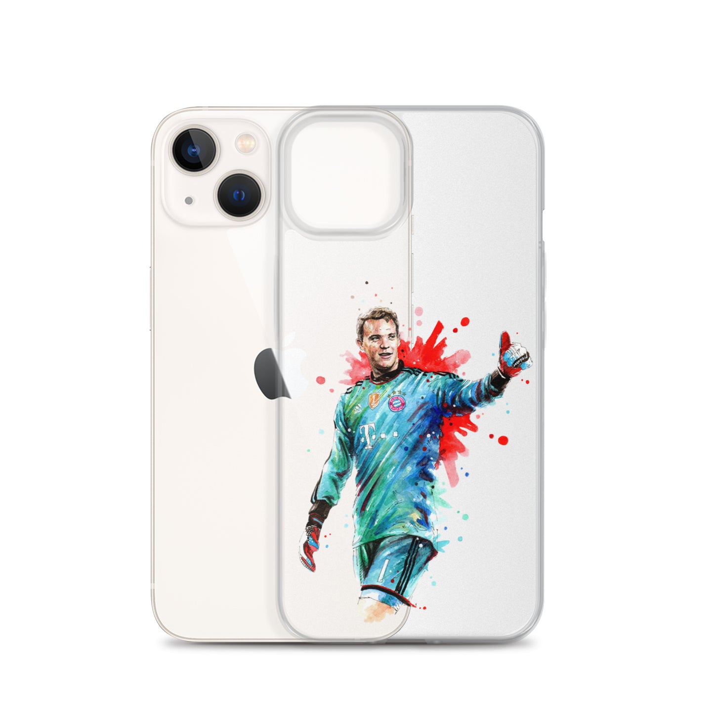 Bayern Neuer Vintage Clear Case for iPhone® - The 90+ Minute