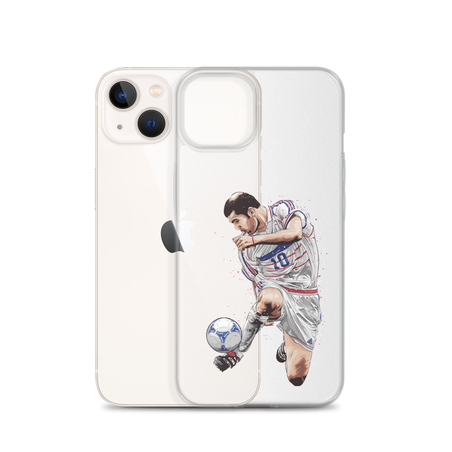 Zizou France Clear Case for iPhone®