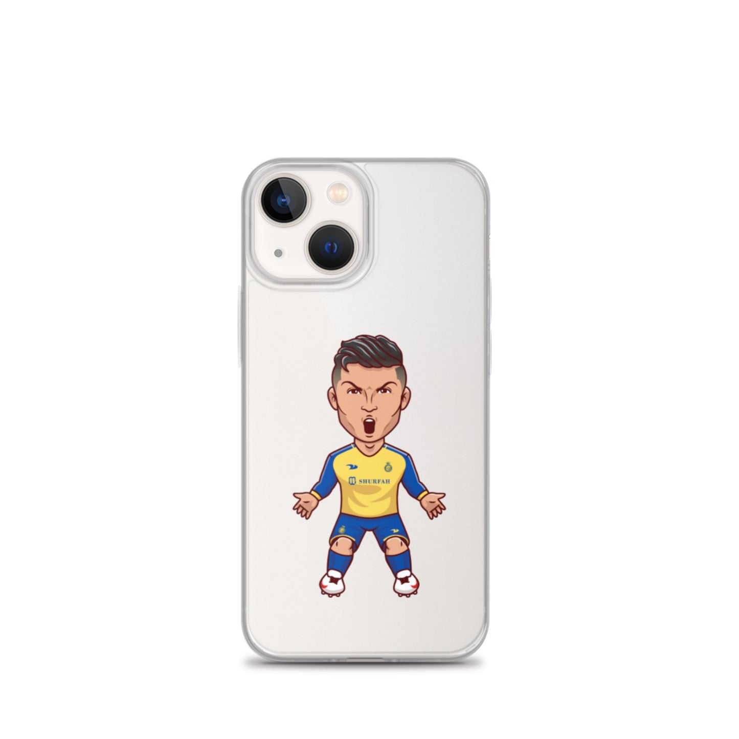 AL Nassr Ronaldo Clear Phone Case for iPhone® - The 90+ Minute