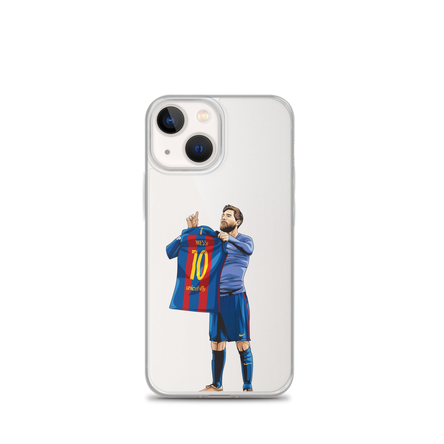 El Clasico Iconic Messi Celebration Clear Case for iPhone®