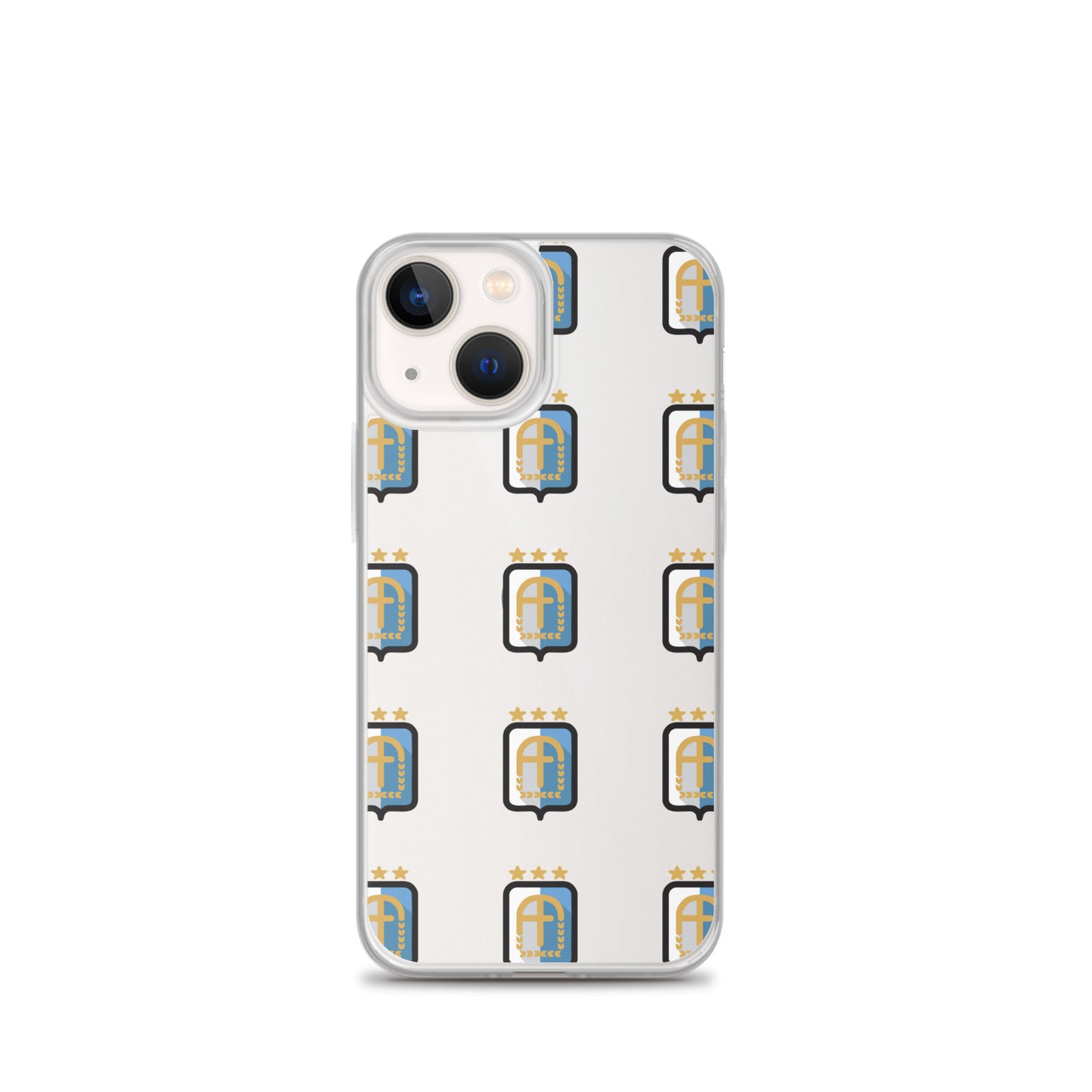 Argentina Vintage Logo 3 Stars Clear Case for iPhone®