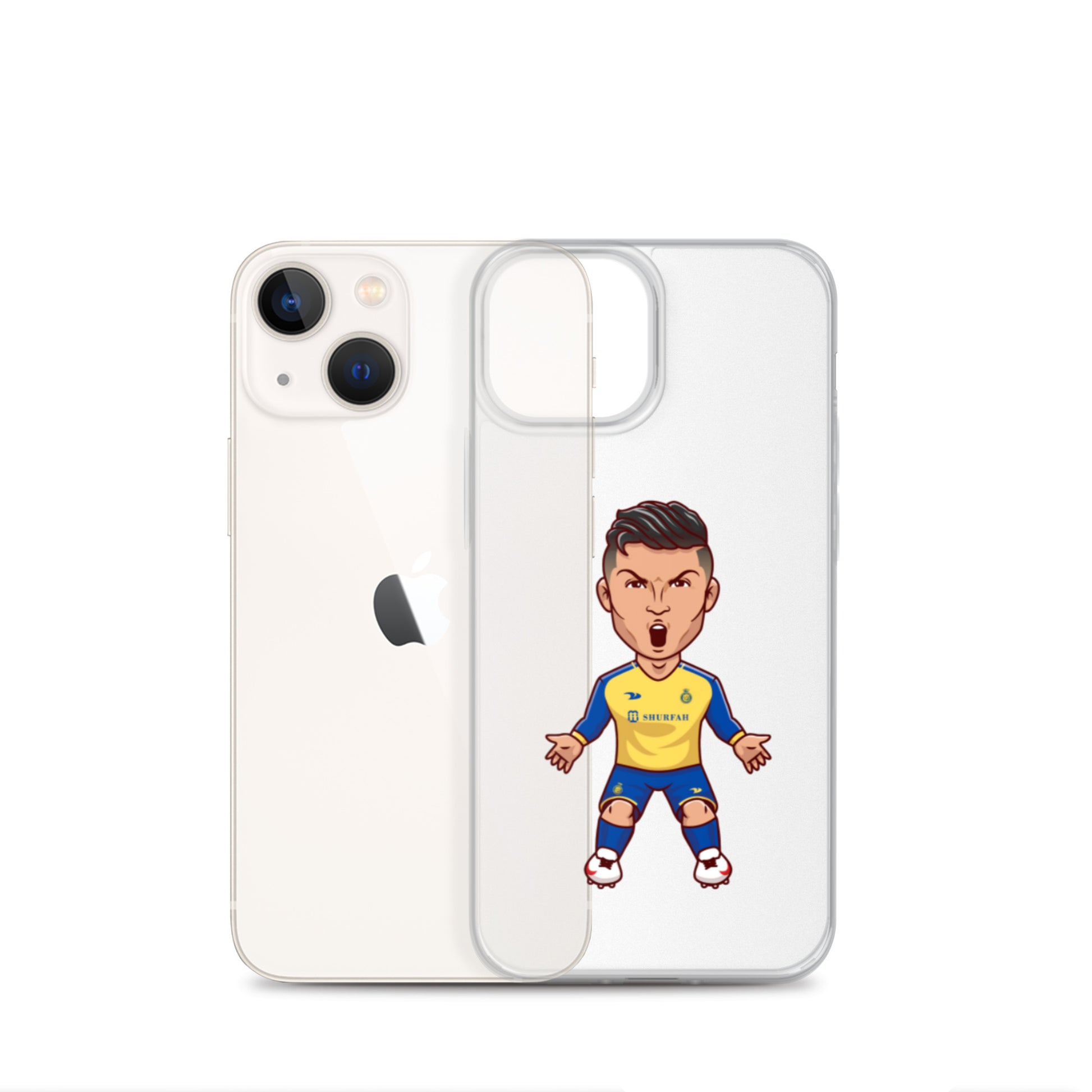 AL Nassr Ronaldo Clear Phone Case for iPhone® - The 90+ Minute
