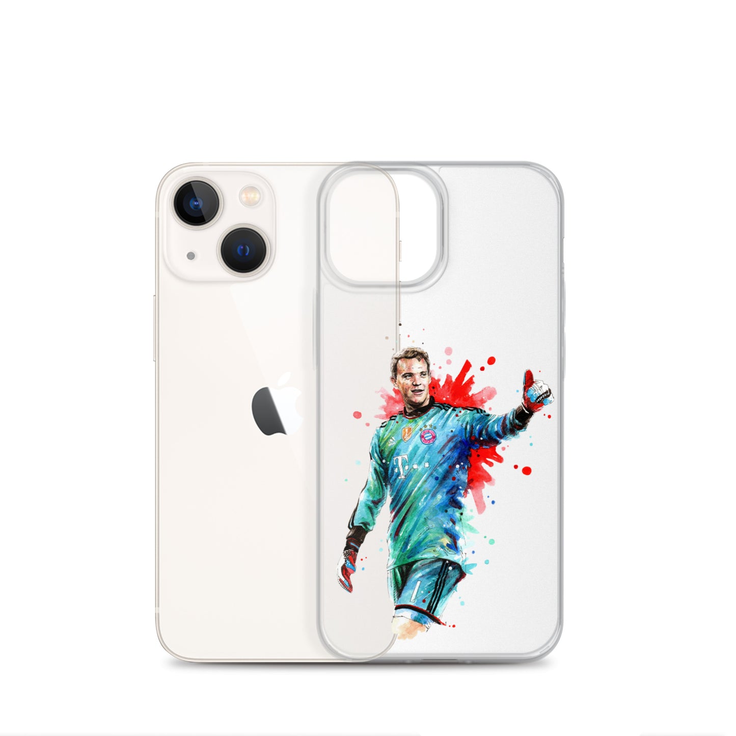 Bayern Neuer Vintage Clear Case for iPhone® - The 90+ Minute