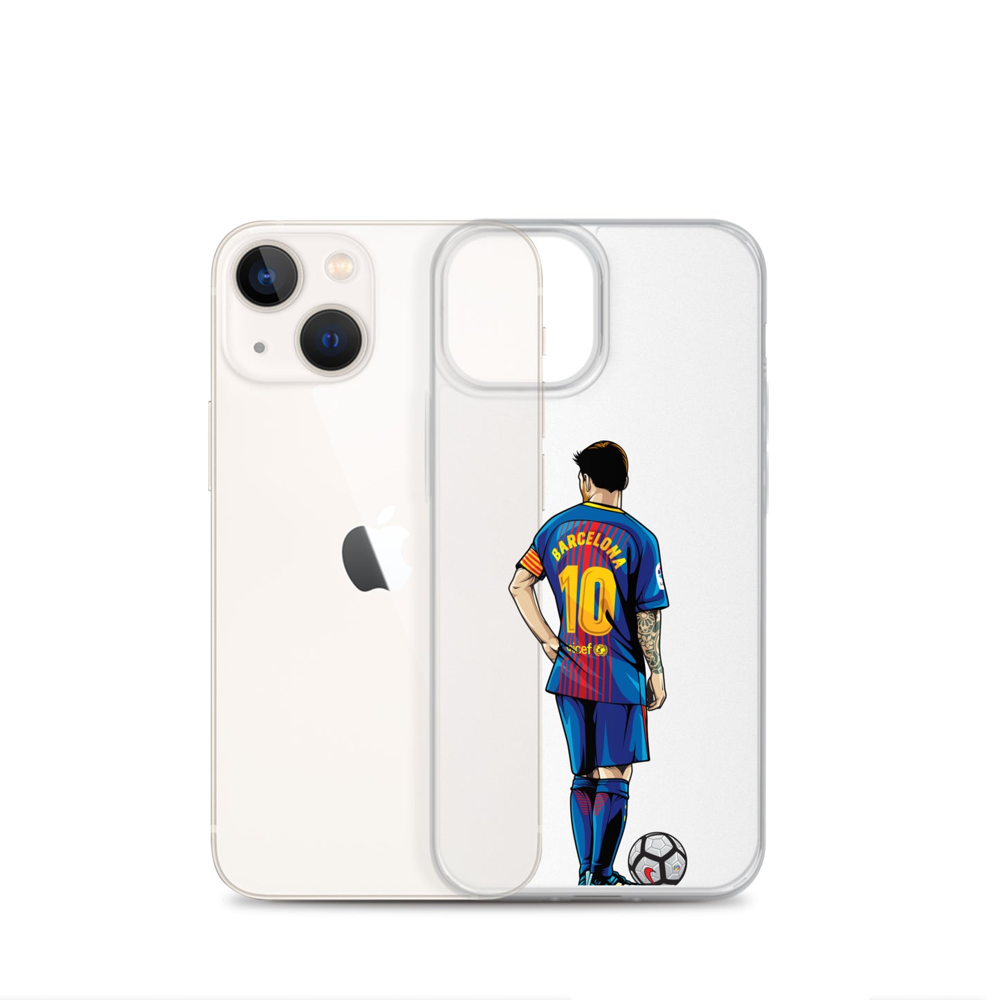 Messi's Last Game with Barcelona Clear Case for iPhone®