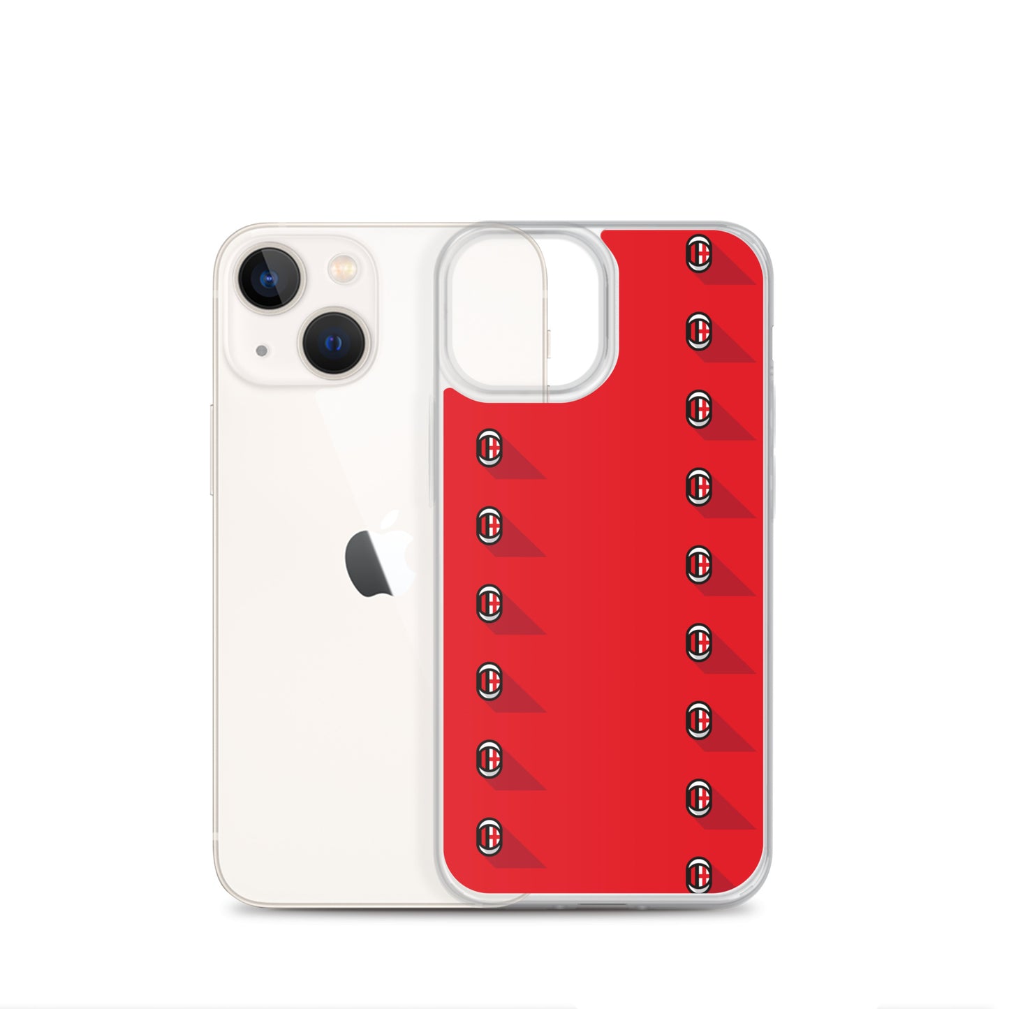 AC Milan Vintage Logo Clear Case for iPhone®