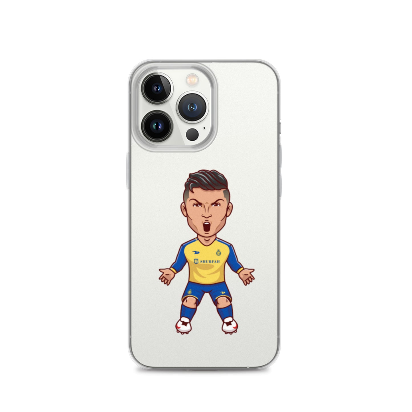 AL Nassr Ronaldo Clear Phone Case for iPhone® - The 90+ Minute