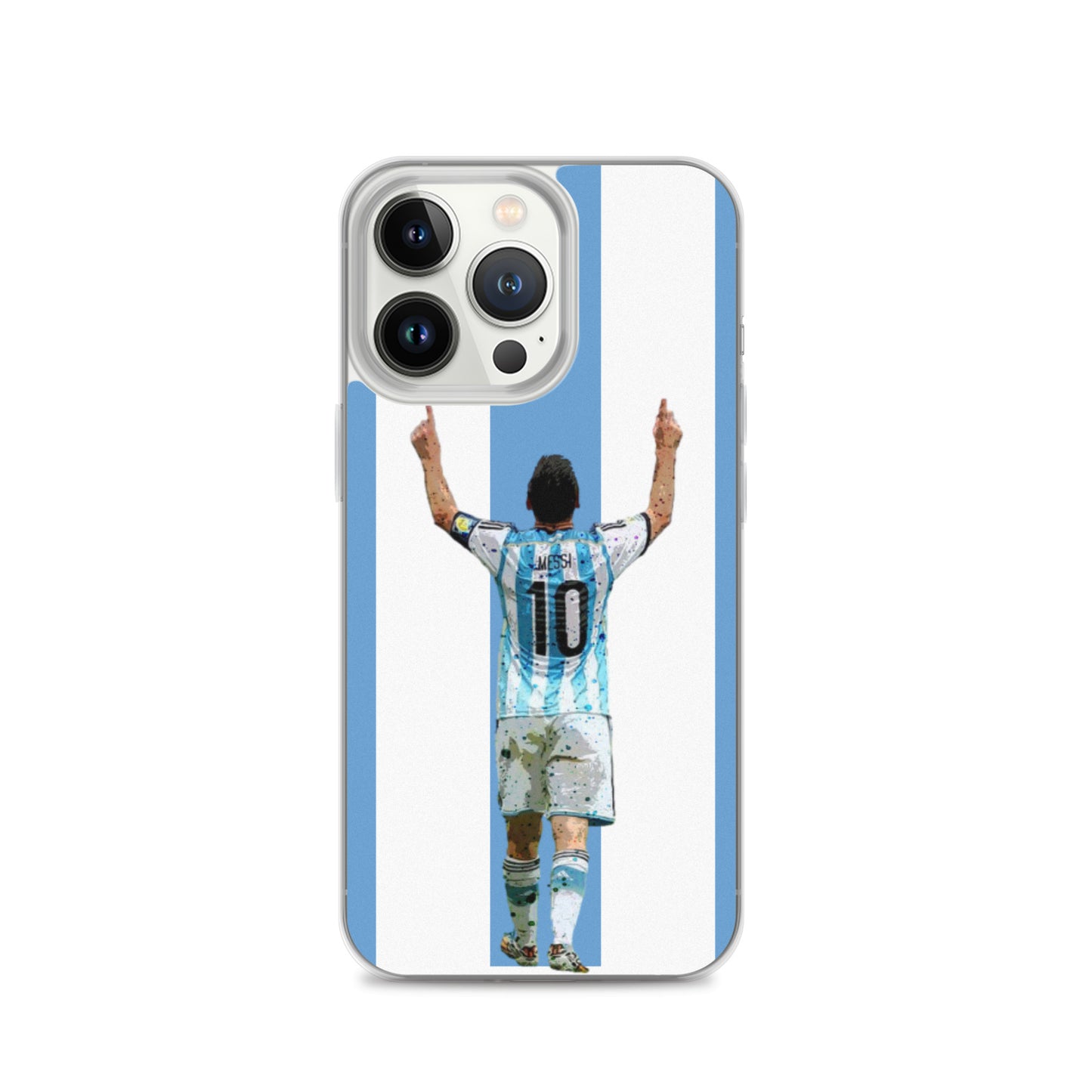 Messi Celebration Argentina Clear Case for iPhone® - The 90+ Minute