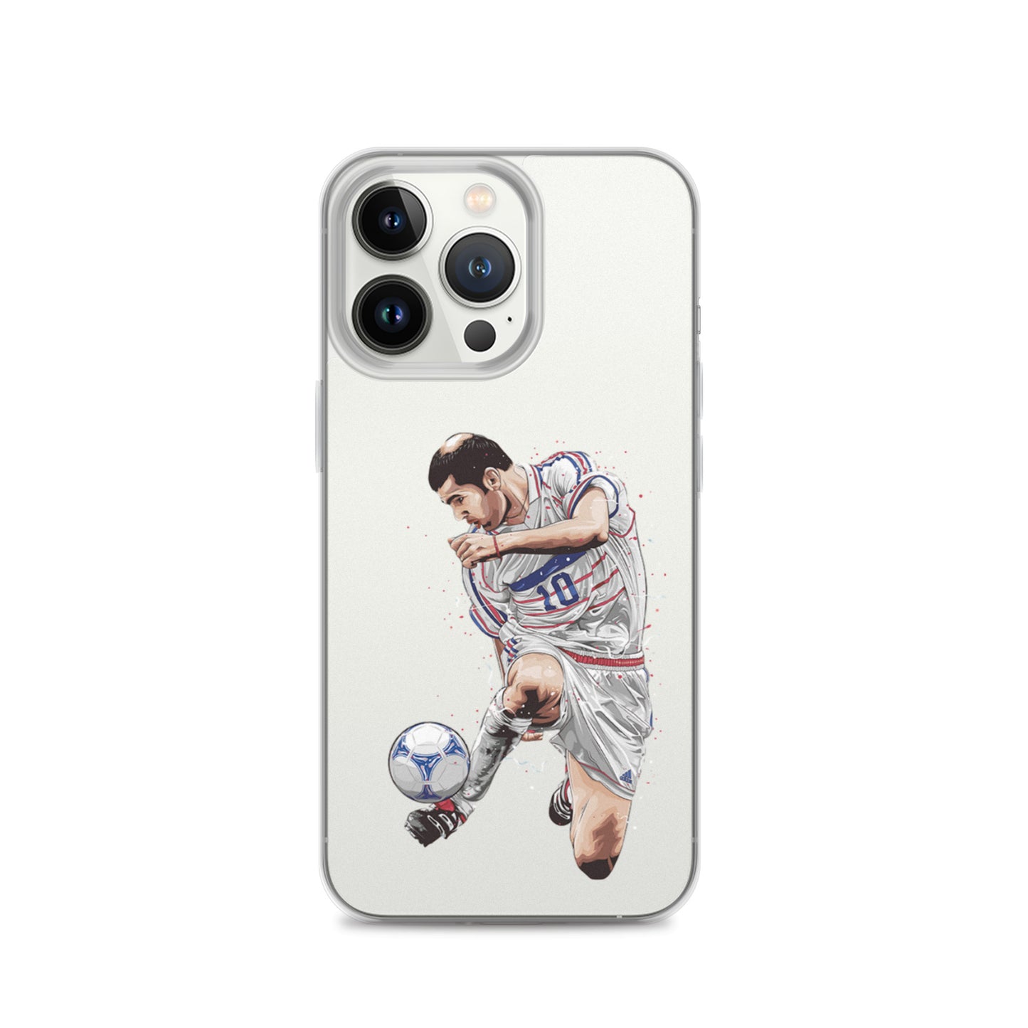 Zizou France Clear Case for iPhone®