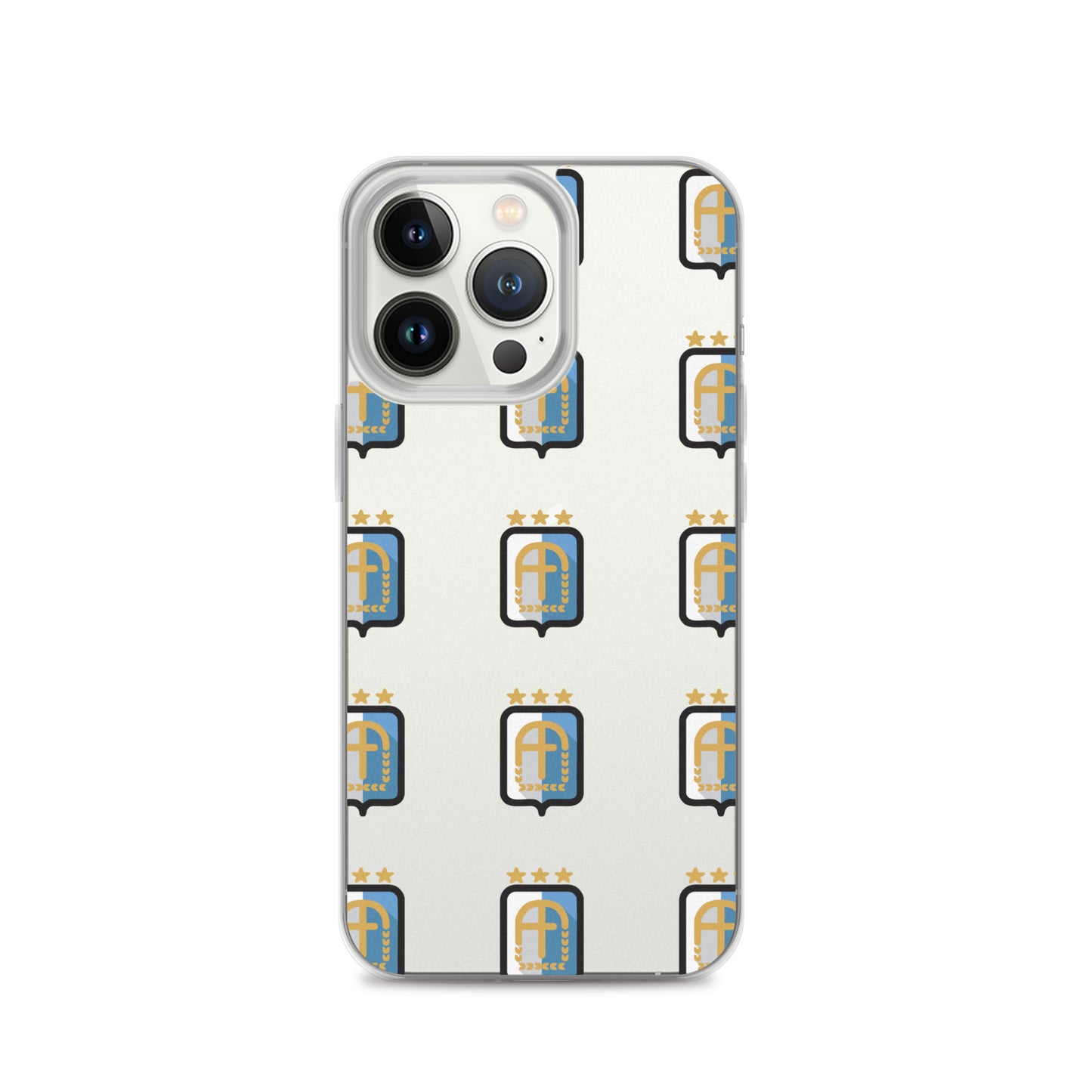 Argentina Vintage Logo 3 Stars Clear Case for iPhone®