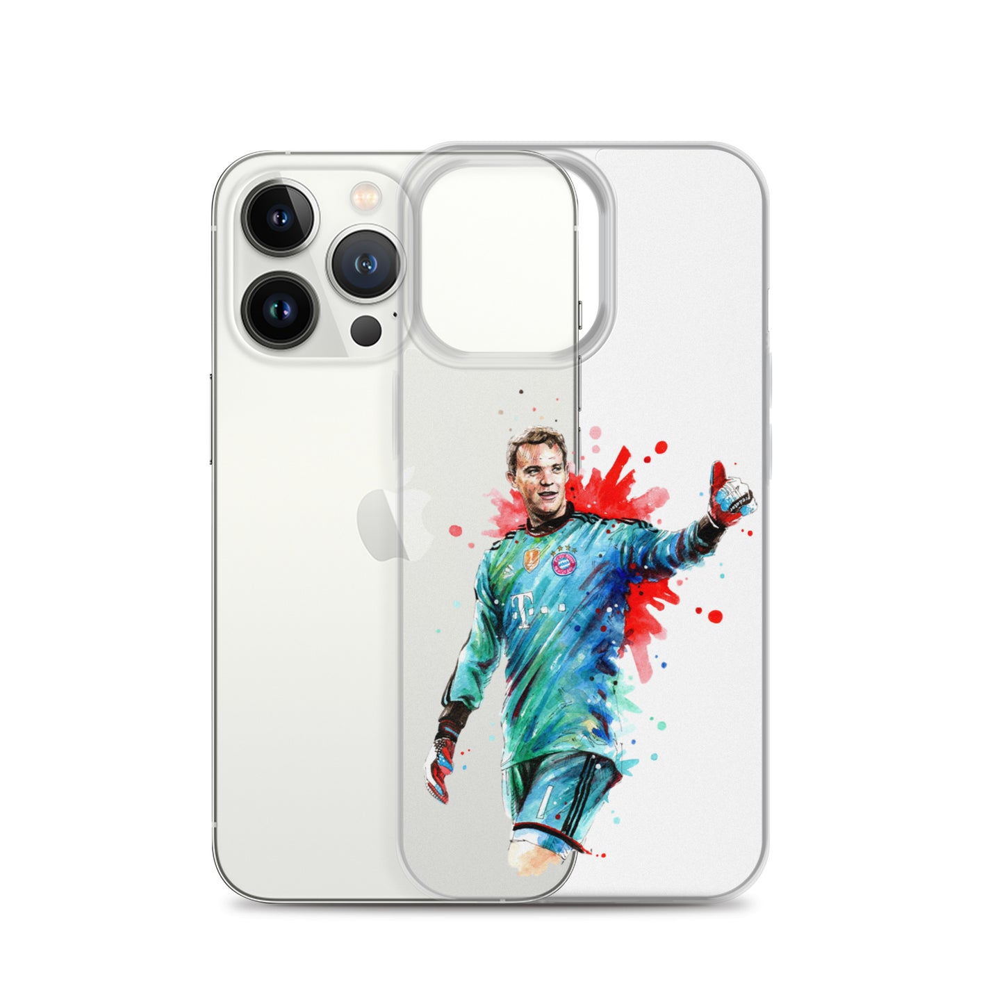 Bayern Neuer Vintage Clear Case for iPhone® - The 90+ Minute