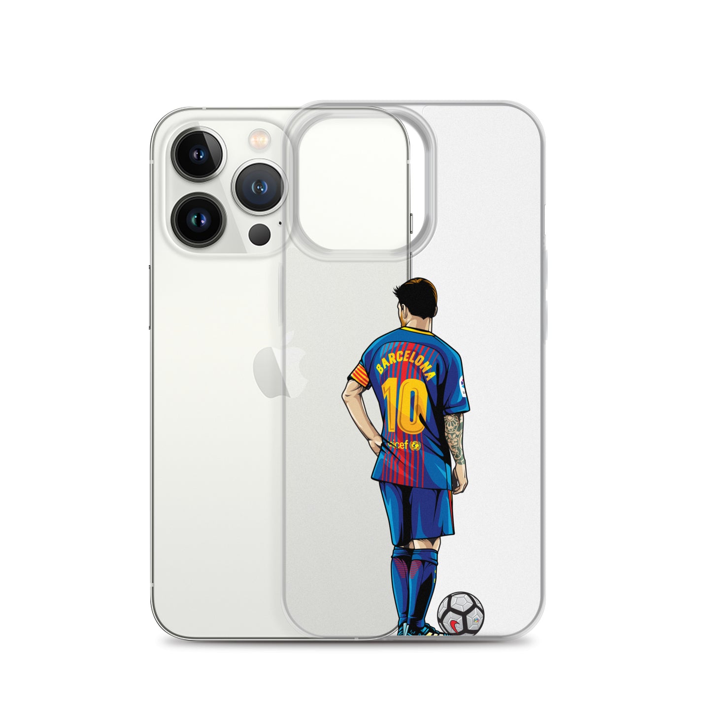 Messi's Last Game with Barcelona Clear Case for iPhone®
