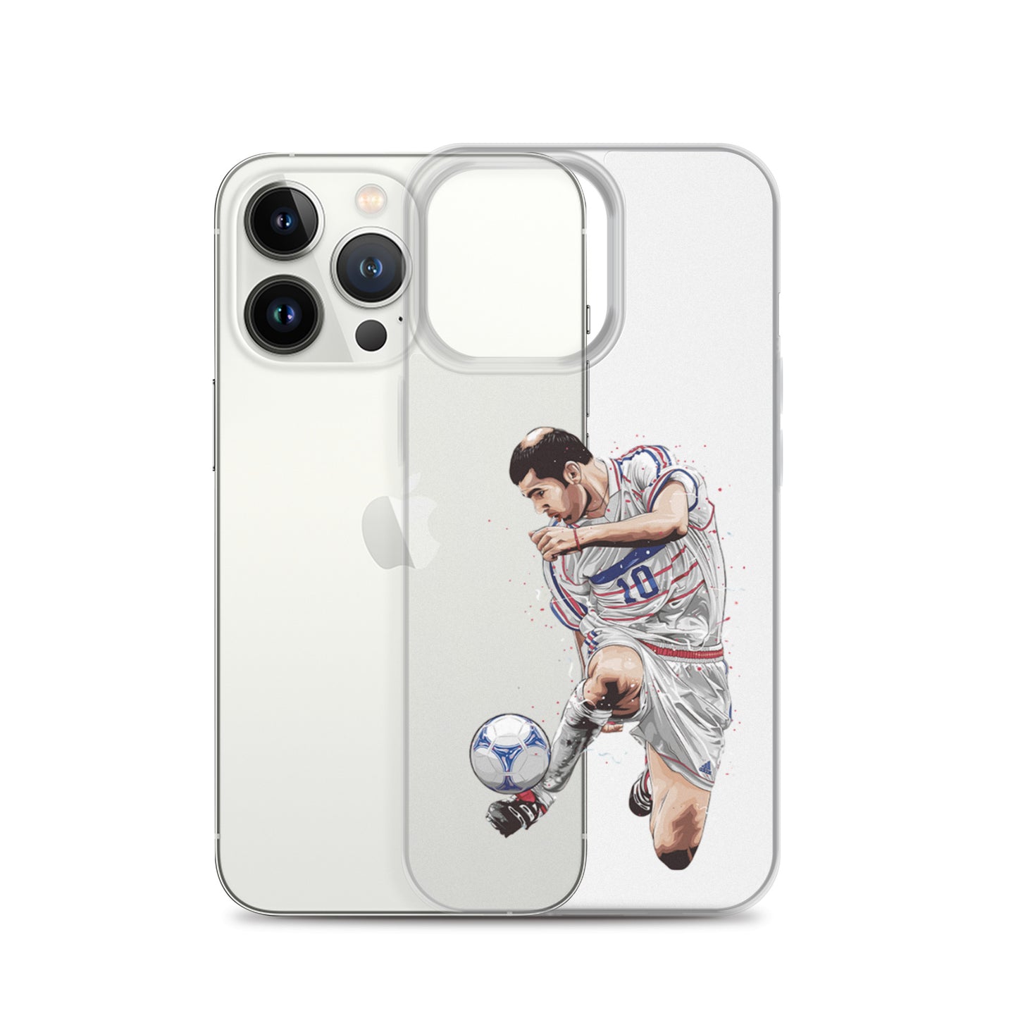 Zizou France Clear Case for iPhone®