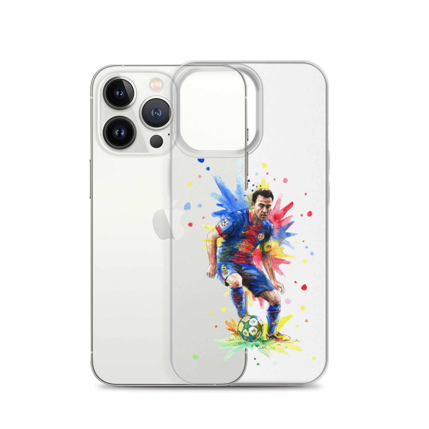 Xavi Barcelona Clear Case for iPhone®