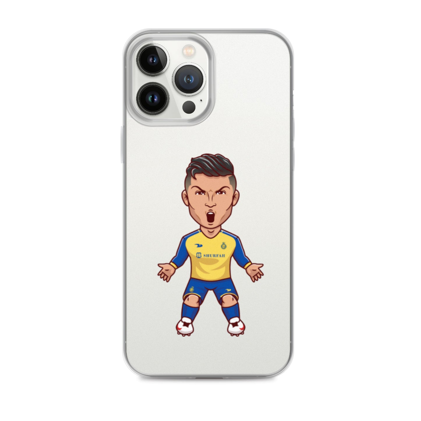 AL Nassr Ronaldo Clear Phone Case for iPhone® - The 90+ Minute