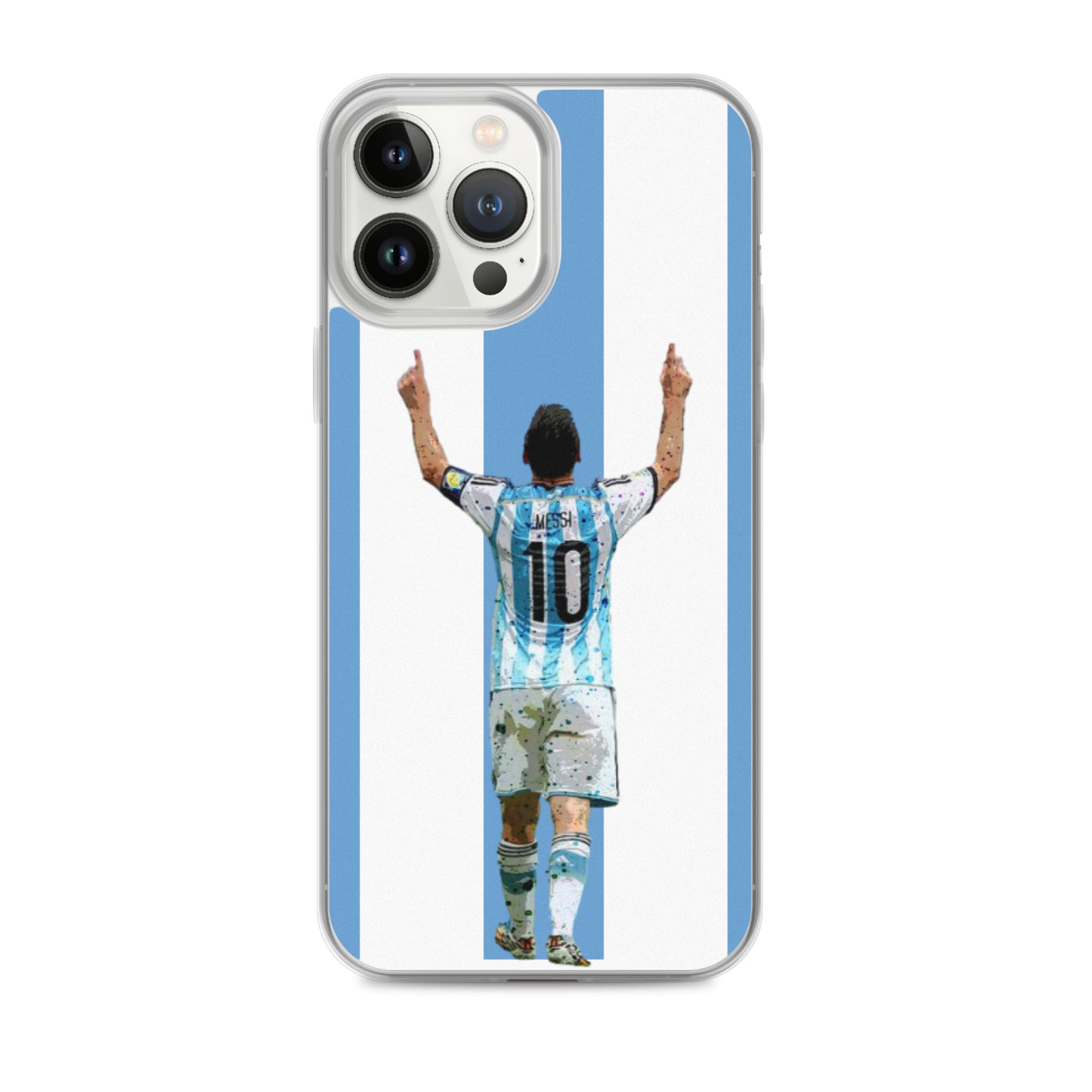 Messi Celebration Argentina Clear Case for iPhone® - The 90+ Minute