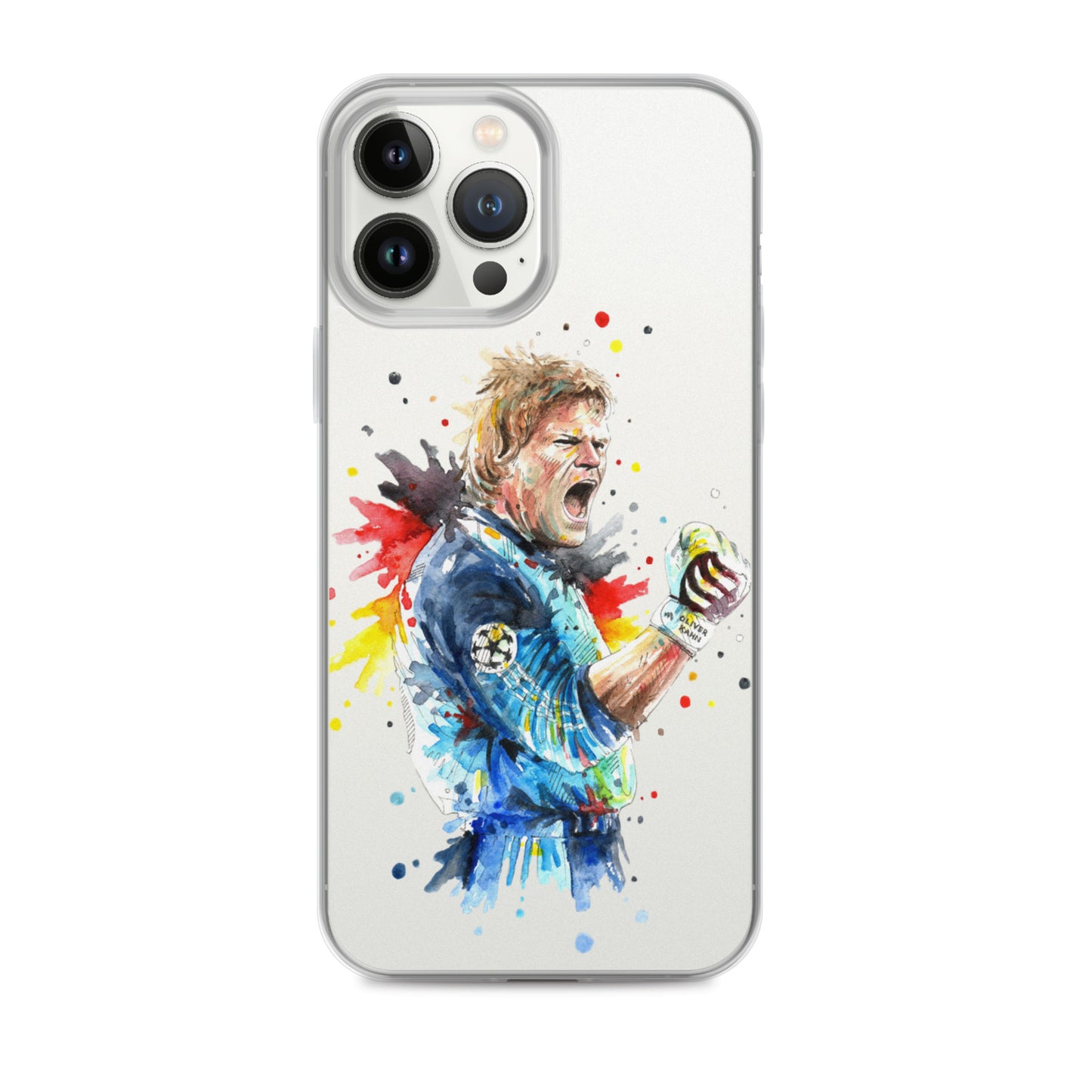 Germany Oliver Kahn Vintage Clear Case for iPhone® - The 90+ Minute