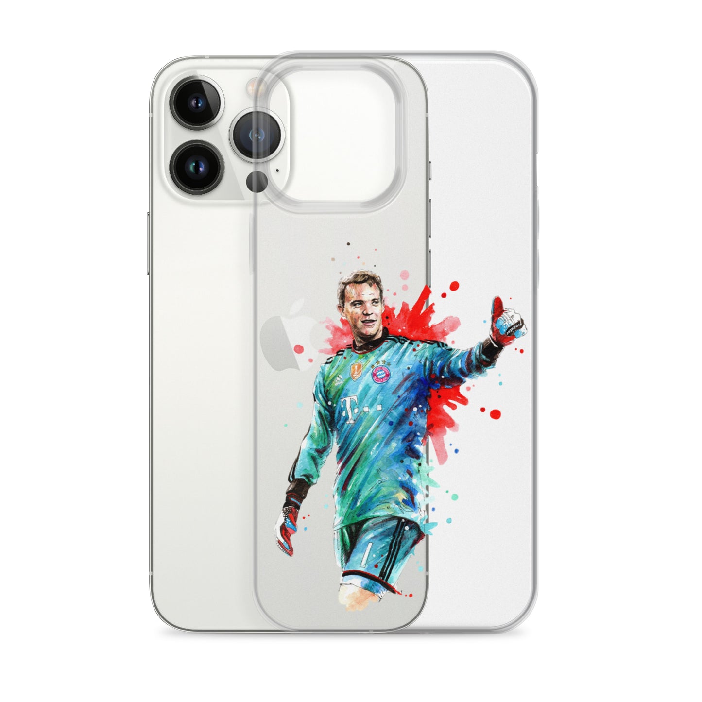 Bayern Neuer Vintage Clear Case for iPhone® - The 90+ Minute