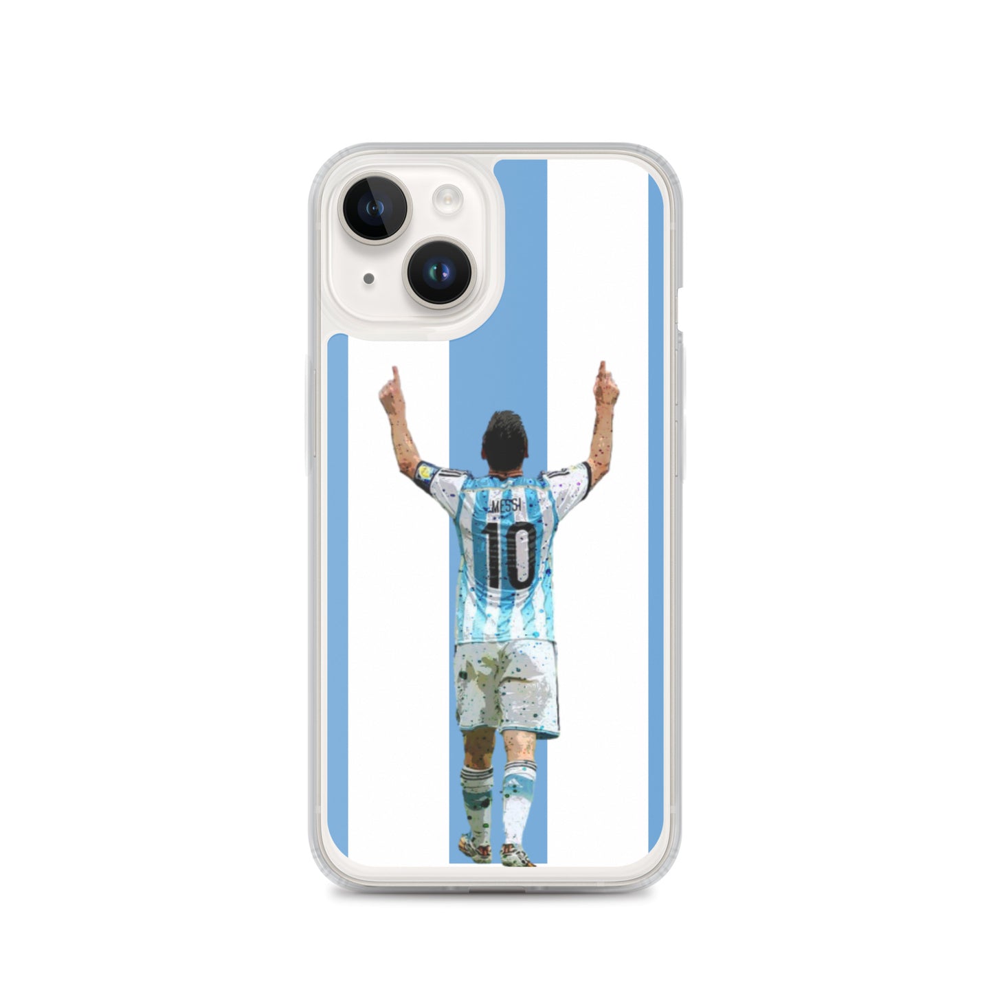 Messi Celebration Argentina Clear Case for iPhone® - The 90+ Minute