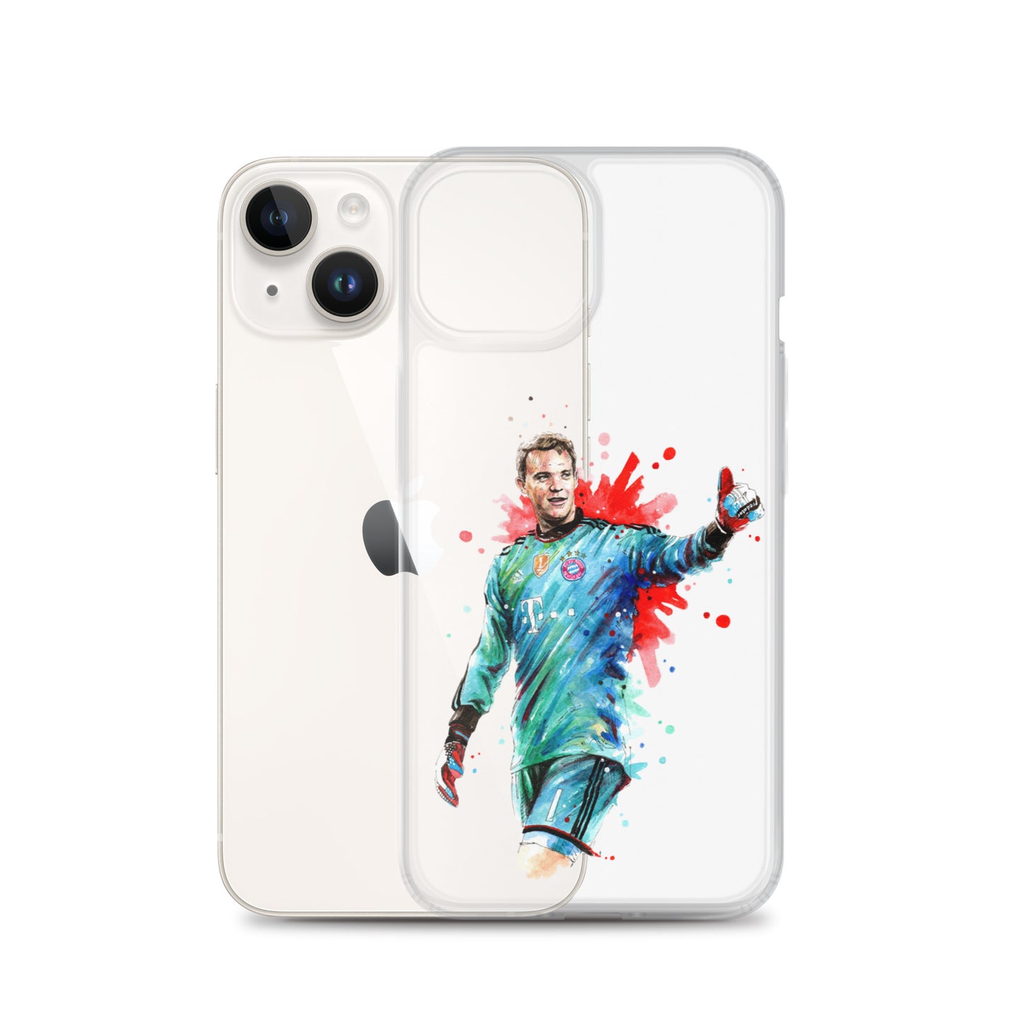 Bayern Neuer Vintage Clear Case for iPhone® - The 90+ Minute
