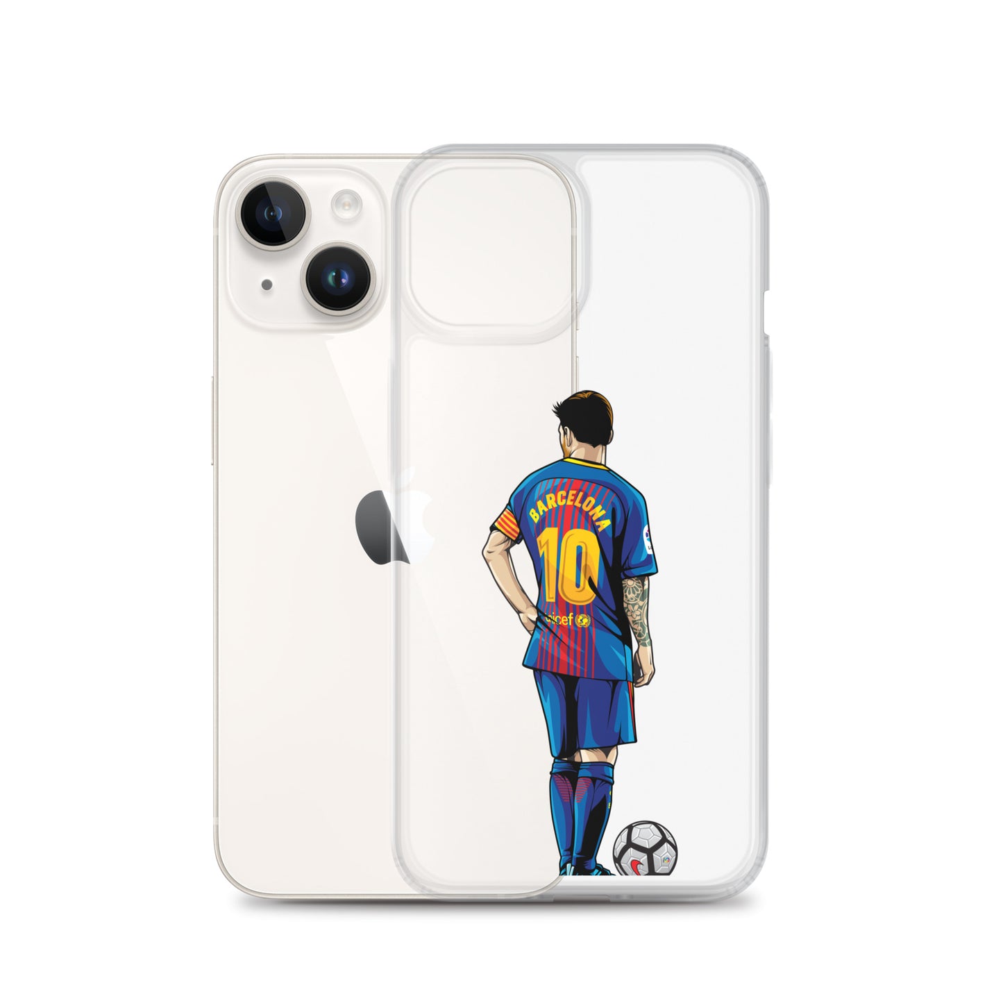Messi's Last Game with Barcelona Clear Case for iPhone®