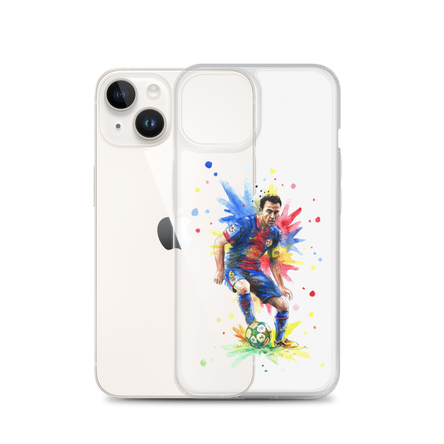 Xavi Barcelona Clear Case for iPhone®