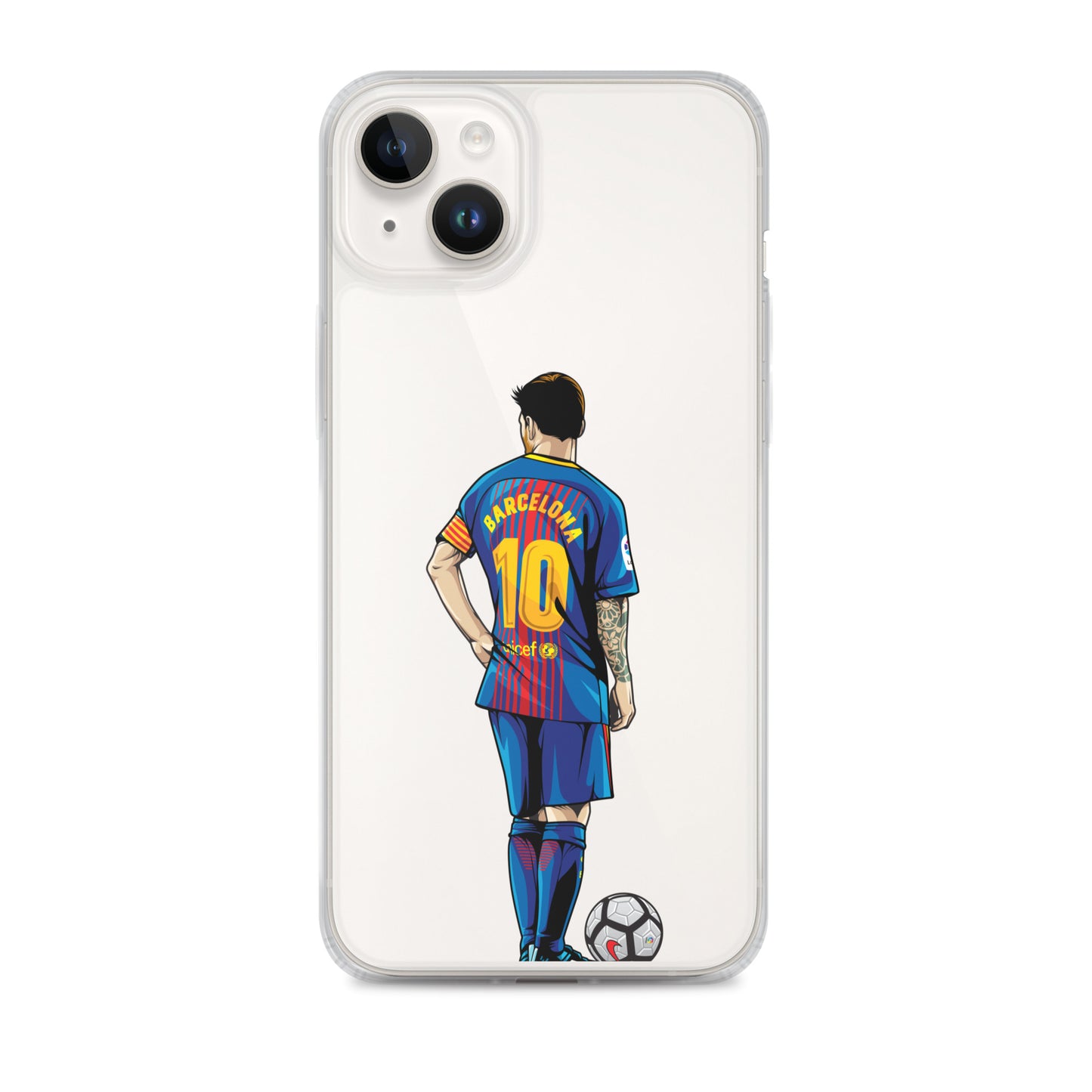 Messi's Last Game with Barcelona Clear Case for iPhone®