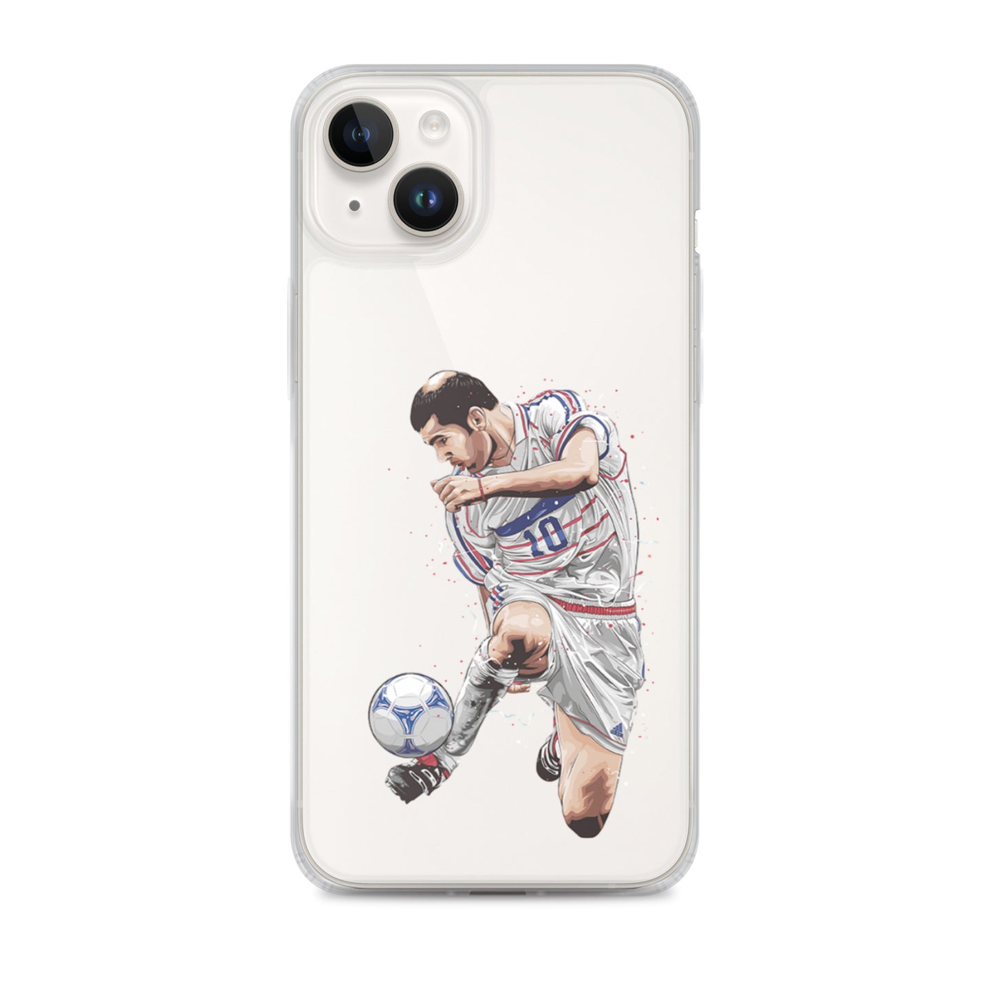 Zizou France Clear Case for iPhone®