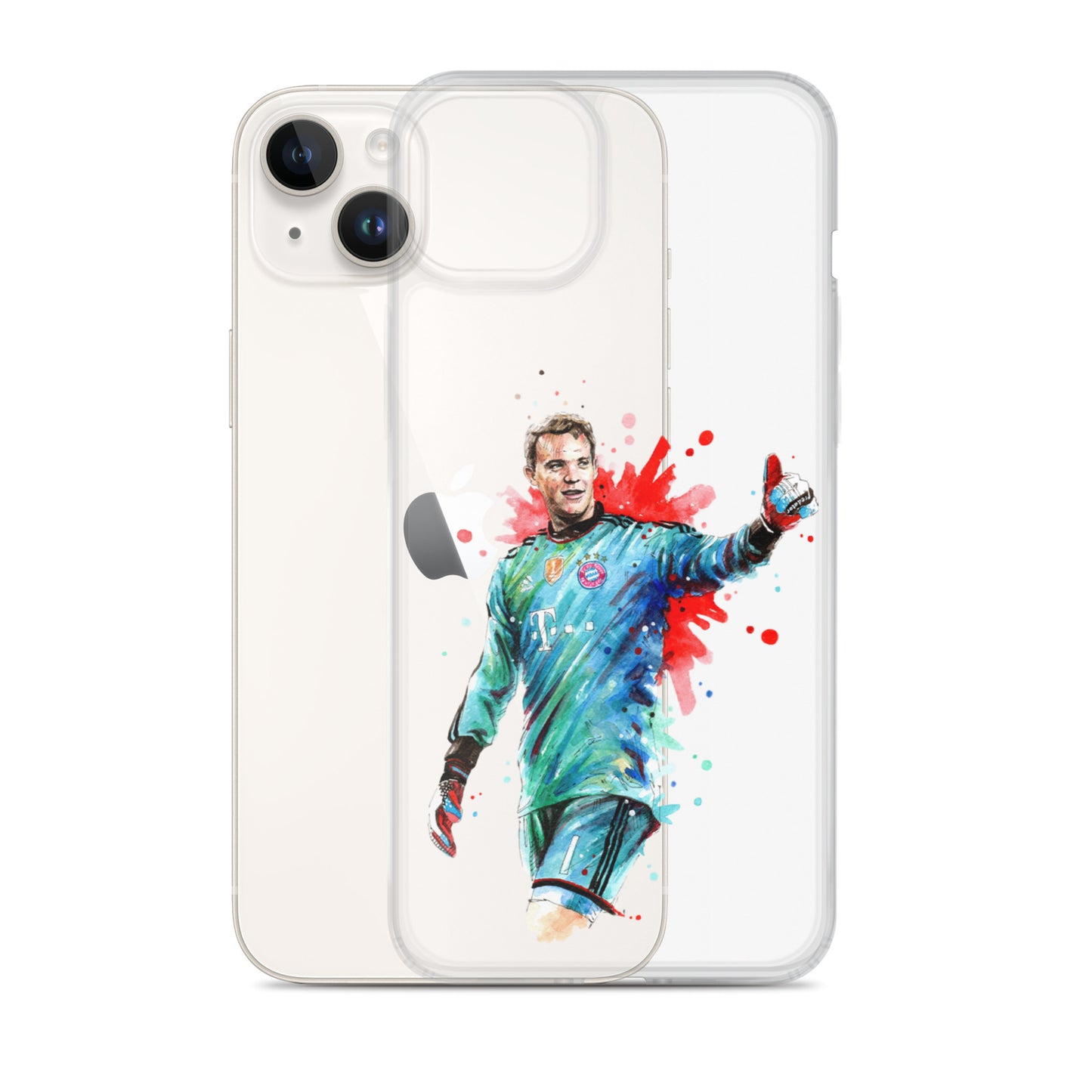 Bayern Neuer Vintage Clear Case for iPhone® - The 90+ Minute