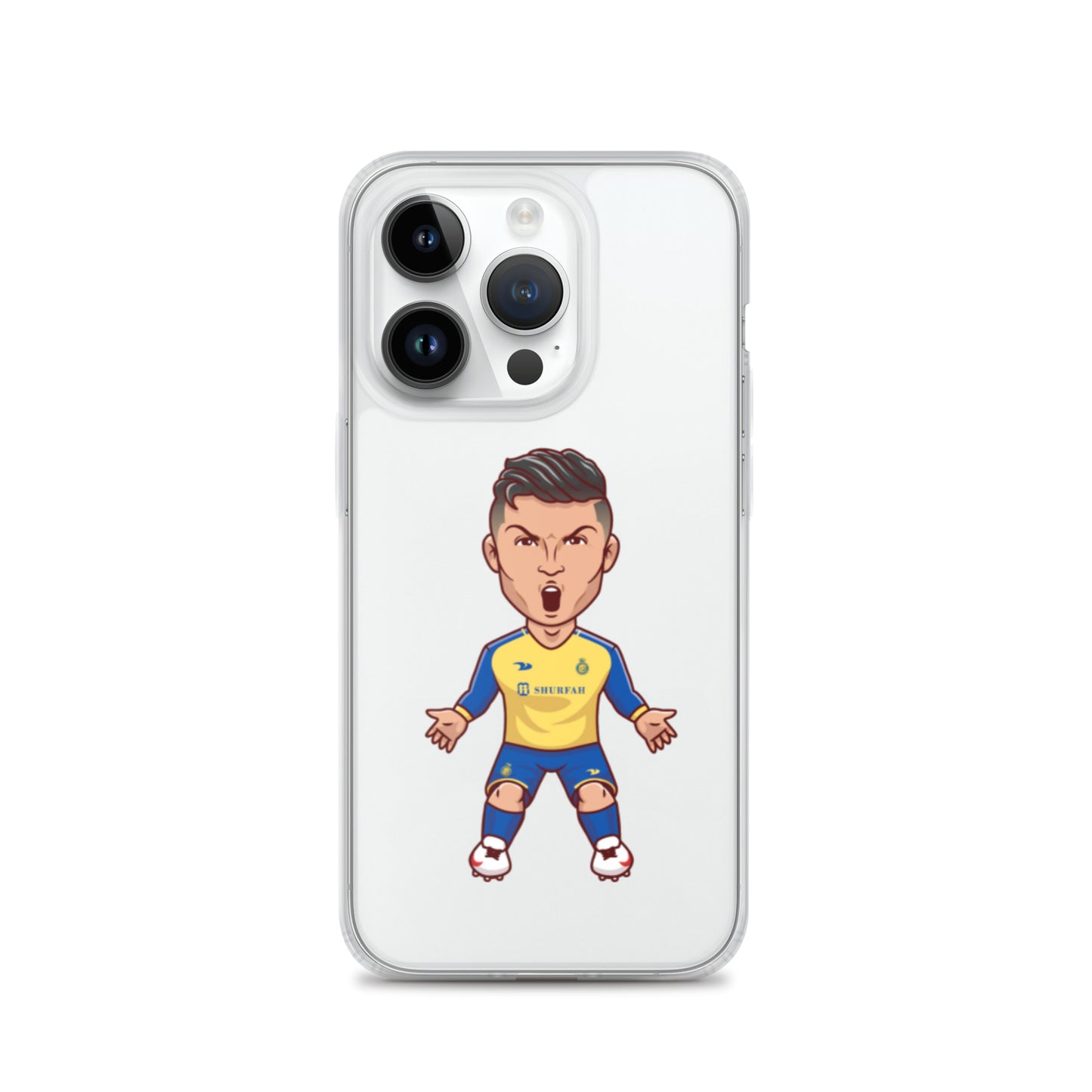 AL Nassr Ronaldo Clear Phone Case for iPhone® - The 90+ Minute