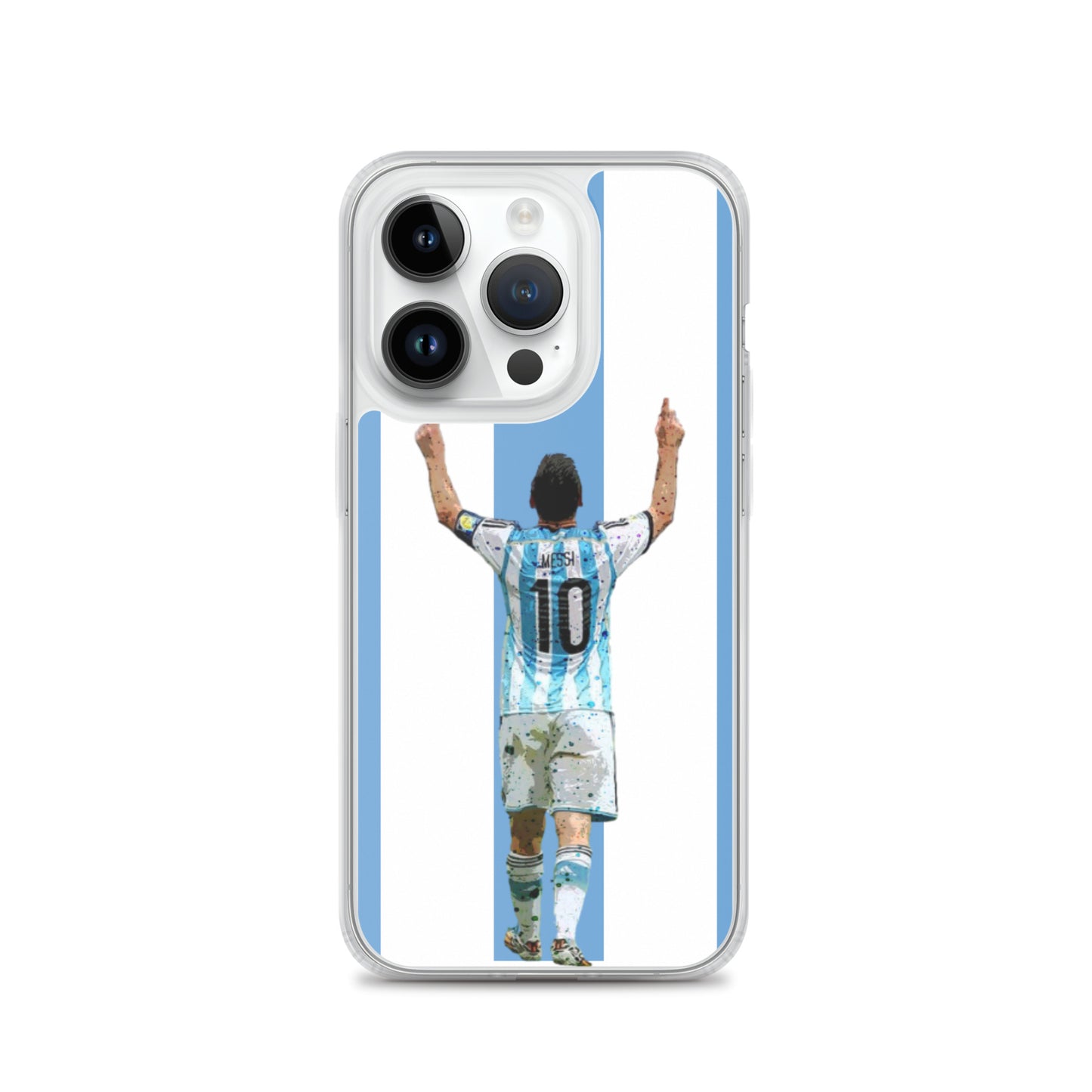 Messi Celebration Argentina Clear Case for iPhone® - The 90+ Minute