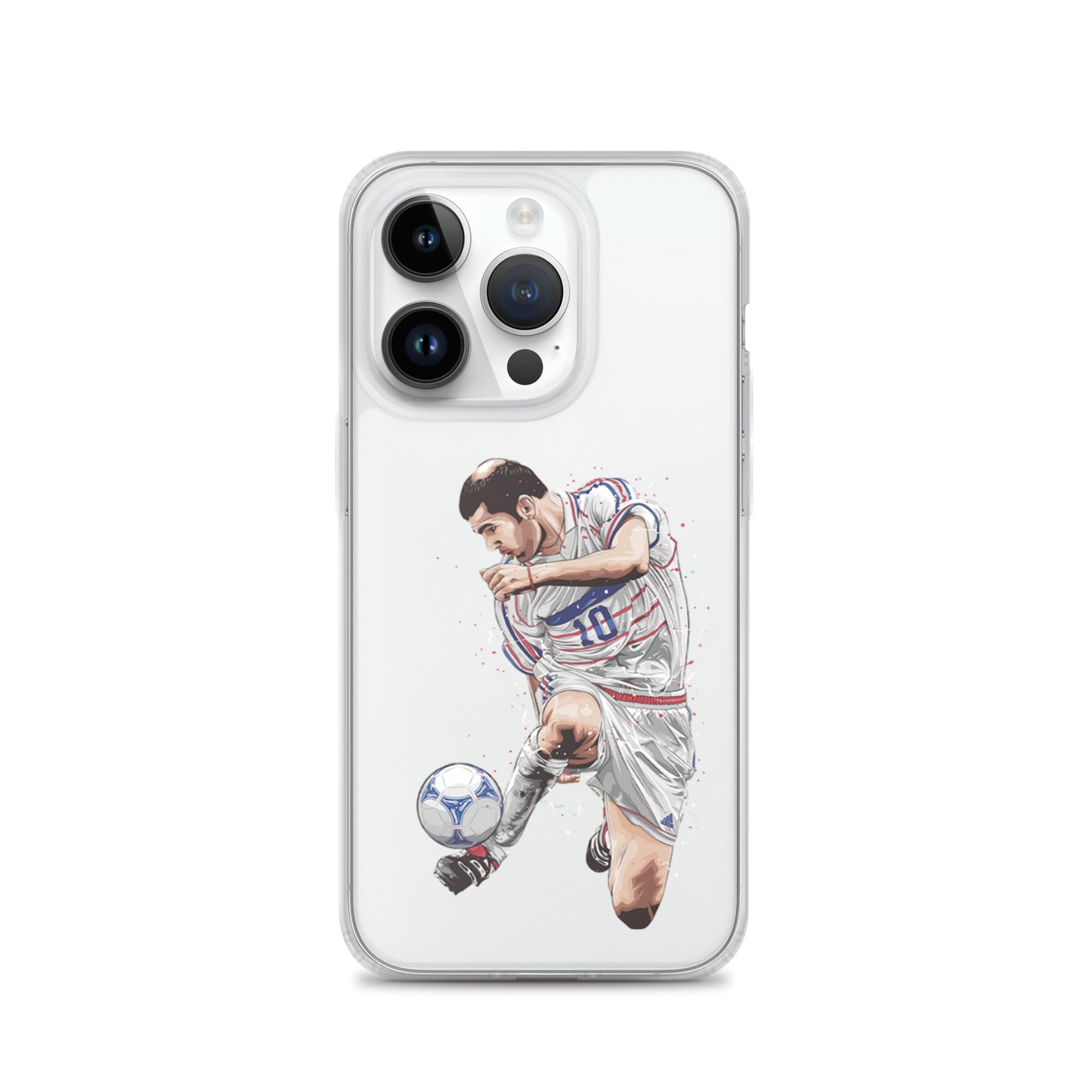 Zizou France Clear Case for iPhone®