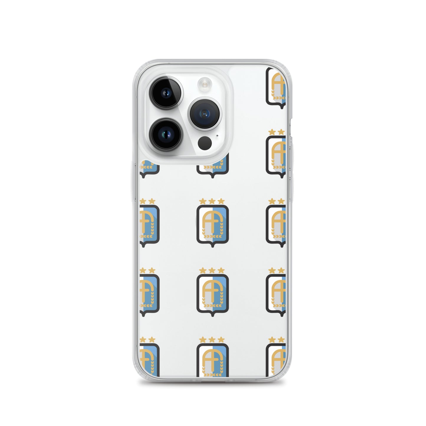 Argentina Vintage Logo 3 Stars Clear Case for iPhone®