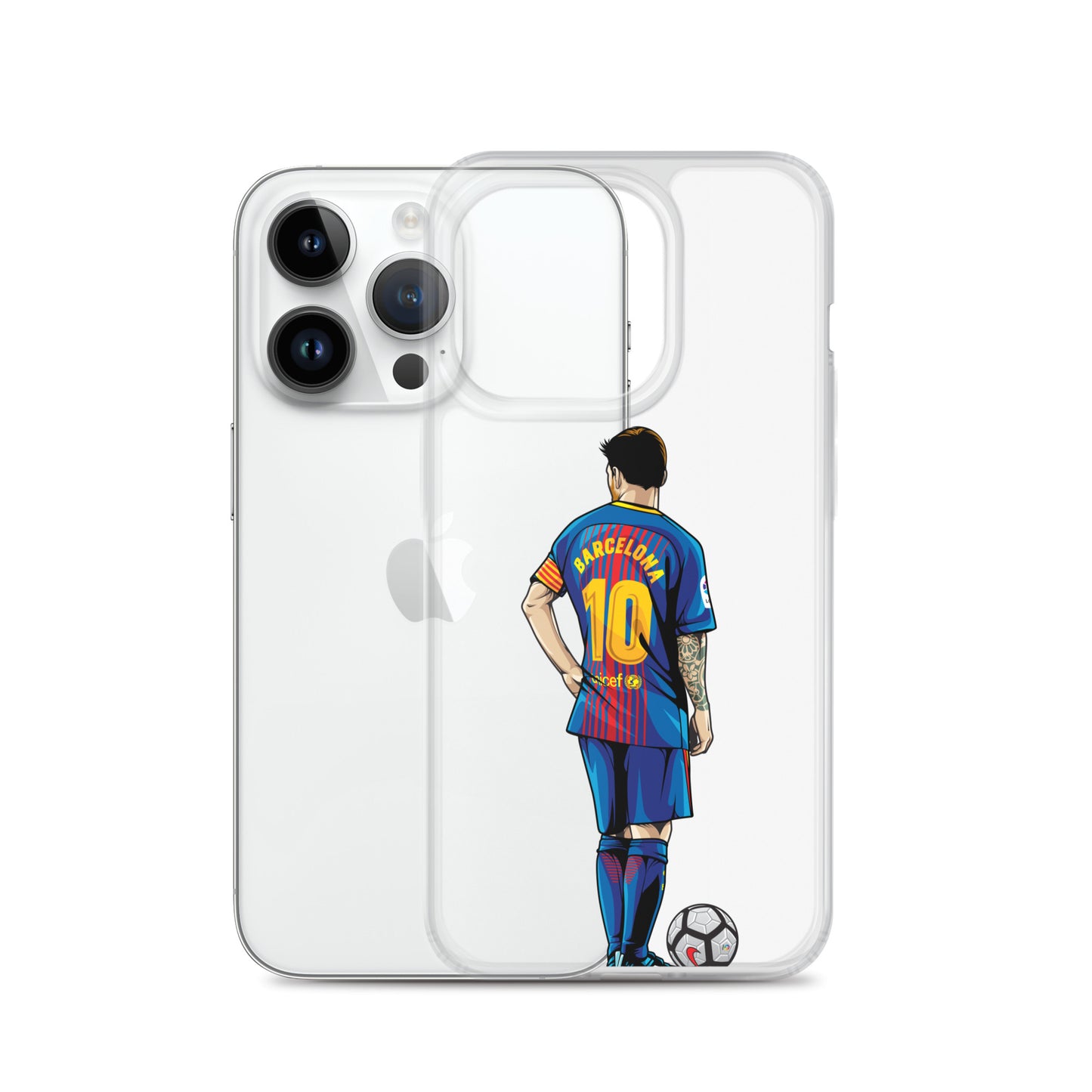 Messi's Last Game with Barcelona Clear Case for iPhone®