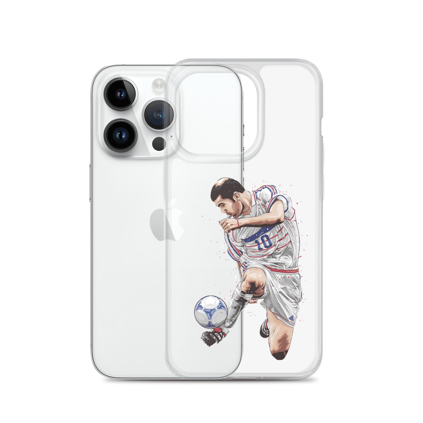 Zizou France Clear Case for iPhone®