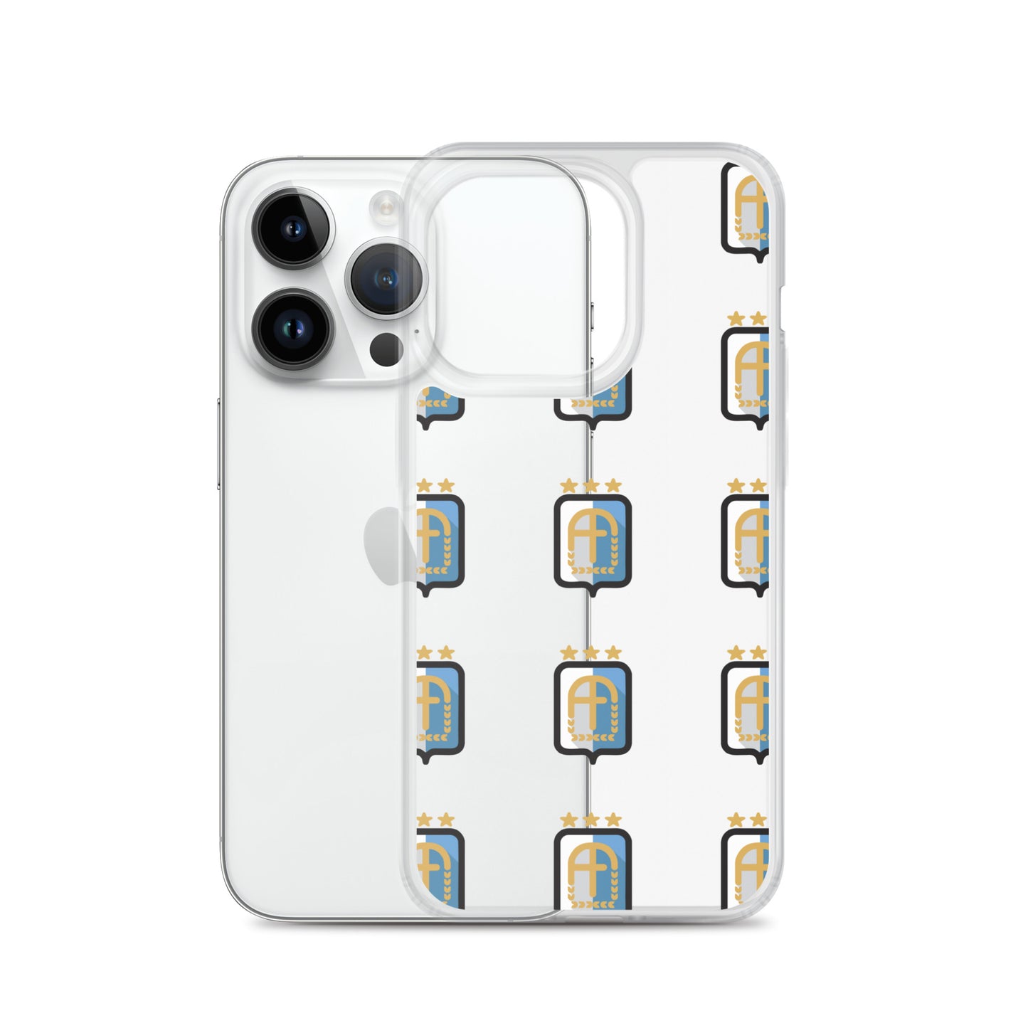 Argentina Vintage Logo 3 Stars Clear Case for iPhone®