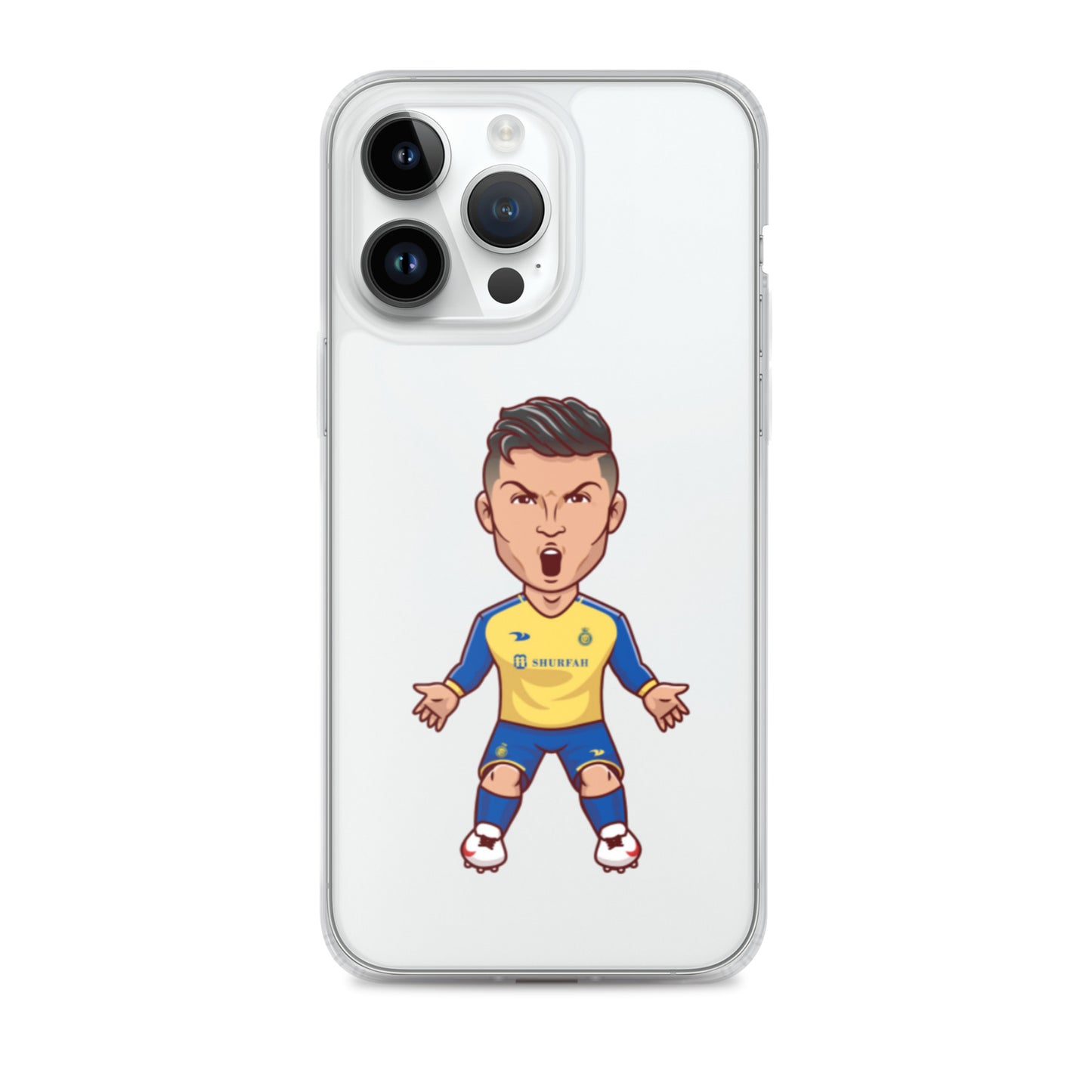 AL Nassr Ronaldo Clear Phone Case for iPhone® - The 90+ Minute