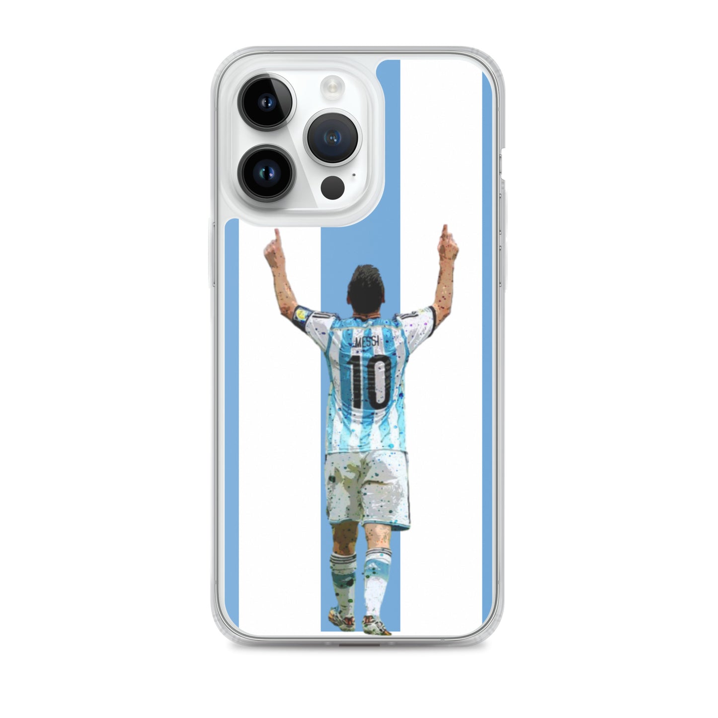 Messi Celebration Argentina Clear Case for iPhone® - The 90+ Minute
